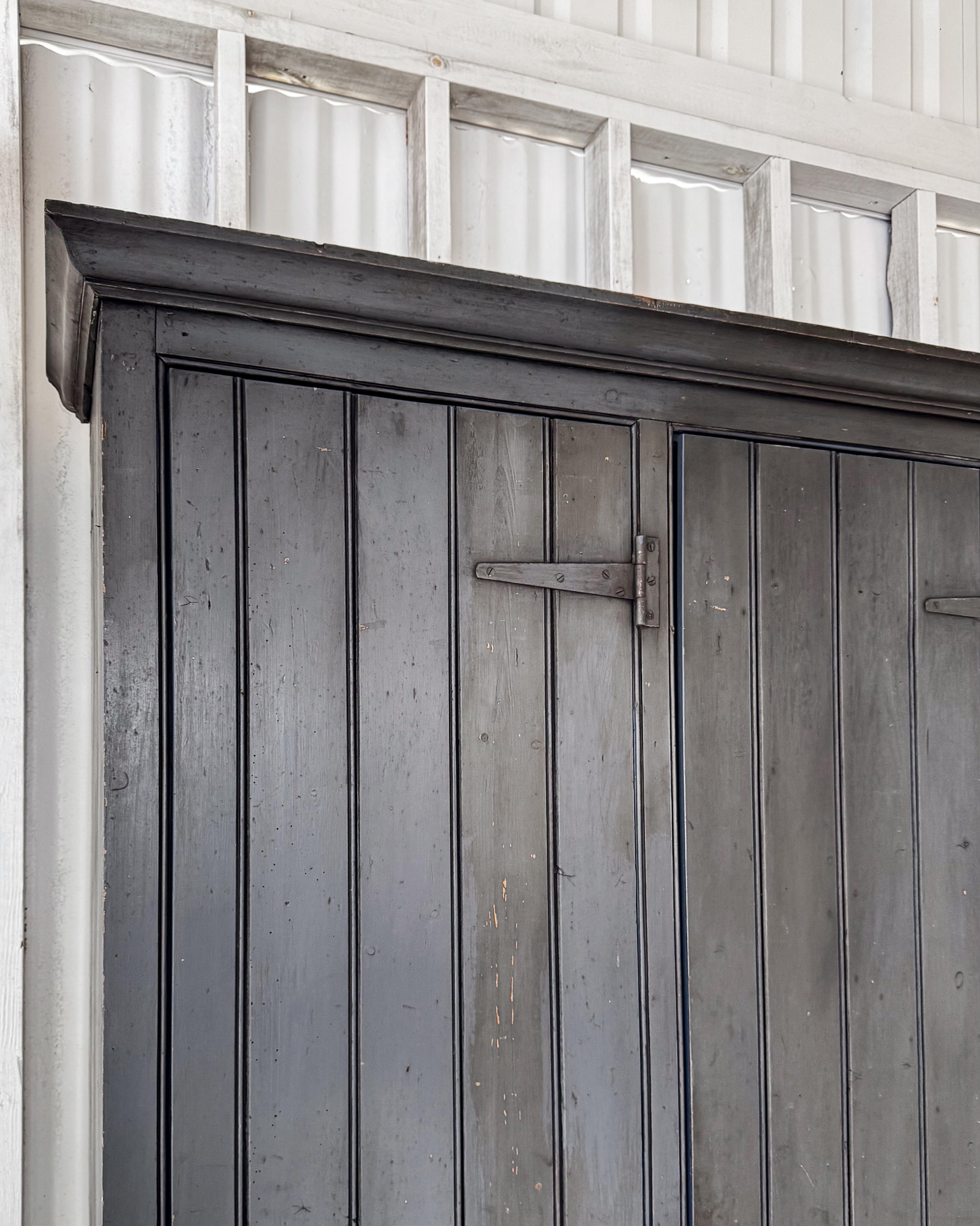 Antique Victorian English Lockers 1