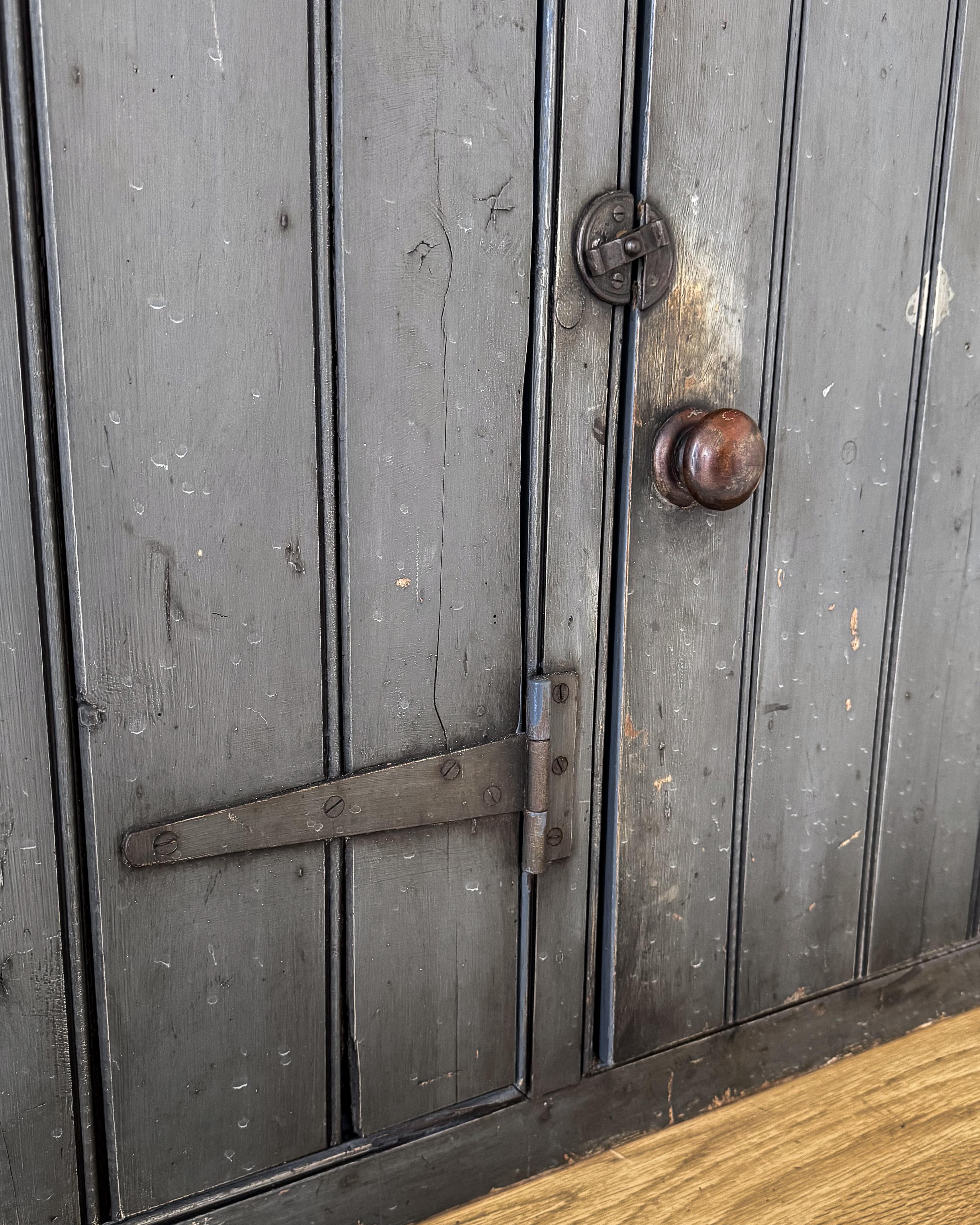 Antique Victorian English Lockers 3
