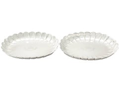 Antique Victorian English Sterling Silver Fruit/Strawberry Dishes