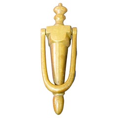 Used Victorian English Style Brass Door knocker