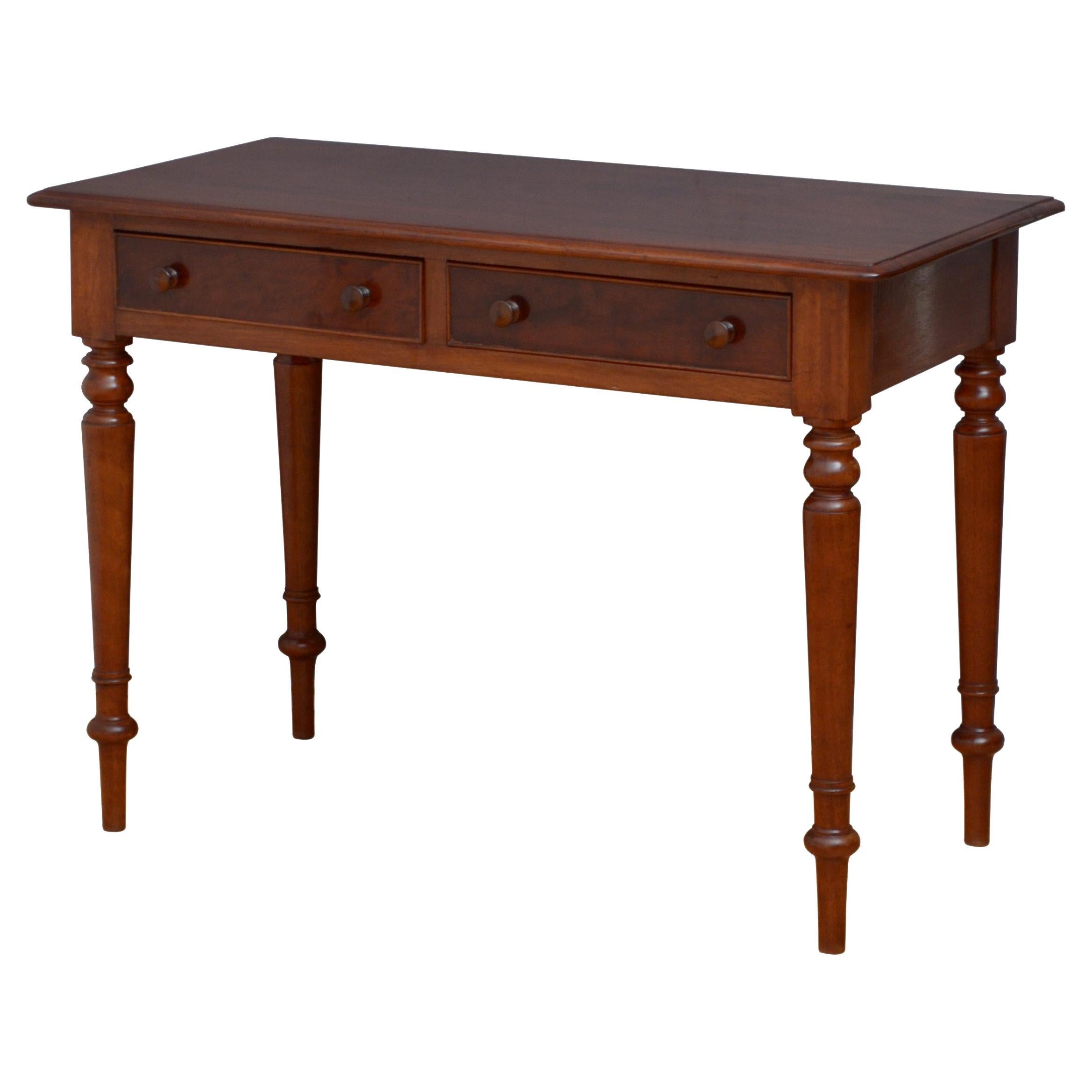 Antique Victorian English Writing Desk Writing Table c1870s For Sale