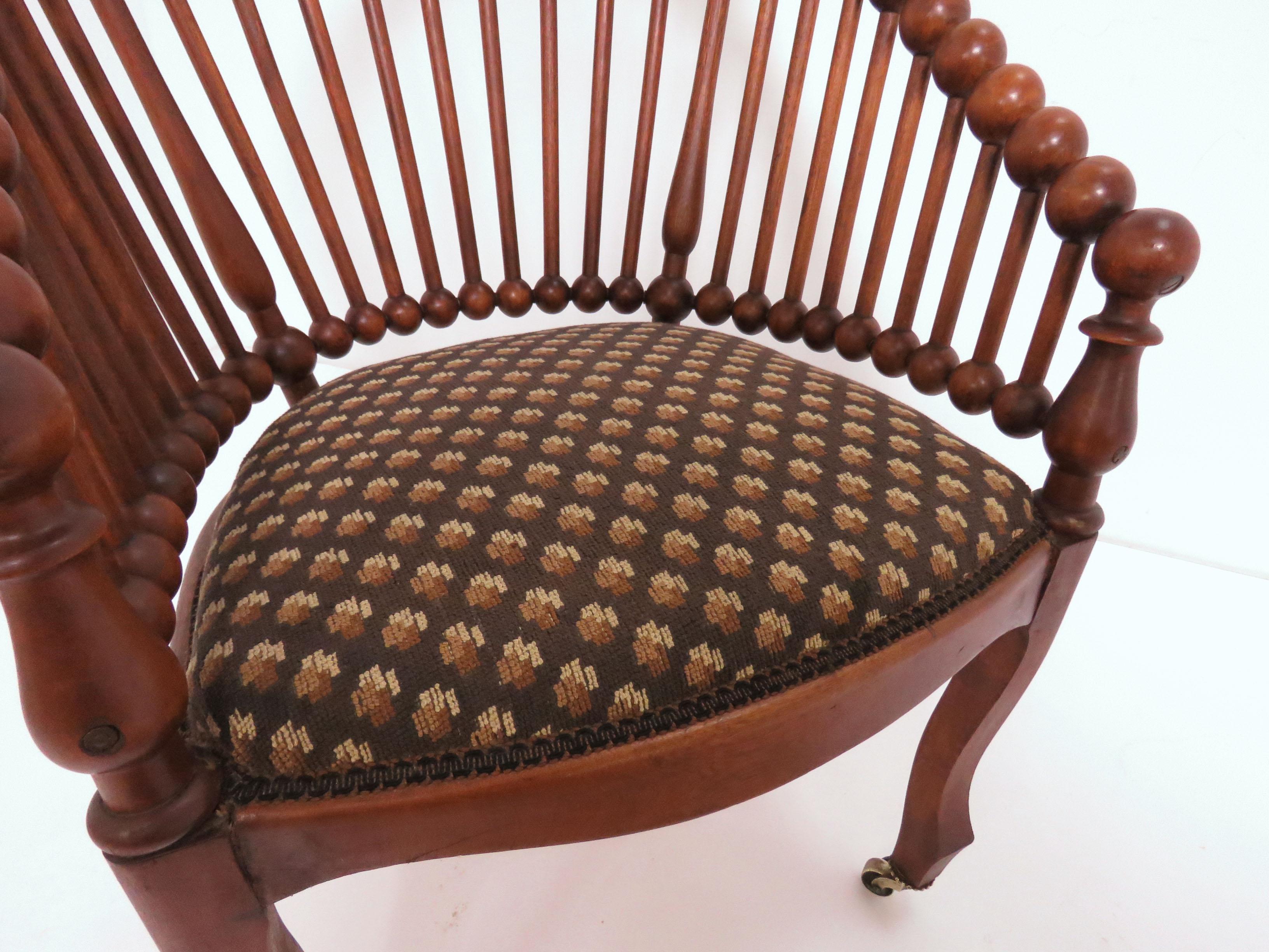 Chaise ancienne d'époque victorienne George Hunzinger 
