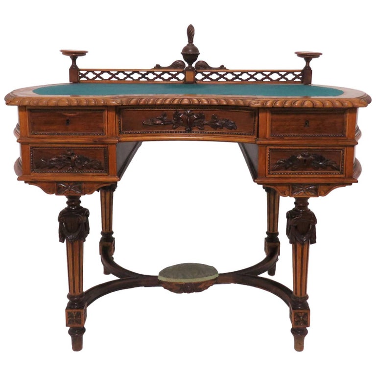 Antique Victorian Era Ladies Writing Desk, circa 1860s at 1stDibs