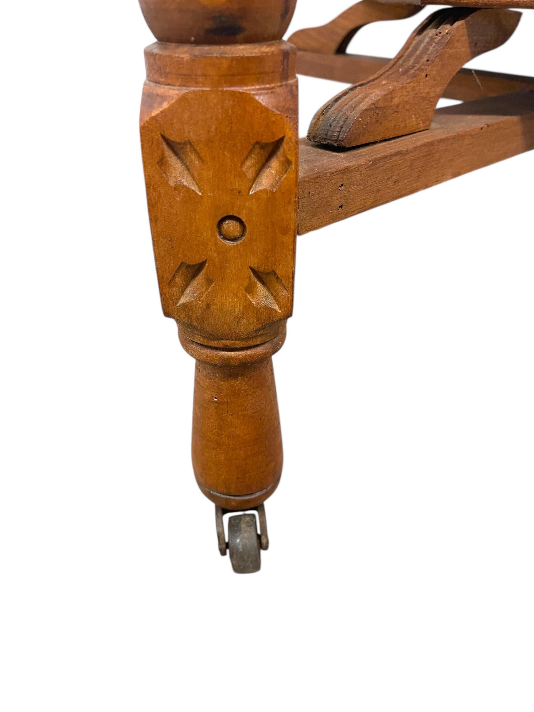 Antico tavolino d'occasione in Oak di epoca vittoriana o tavolino d'ingresso. in vendita 3