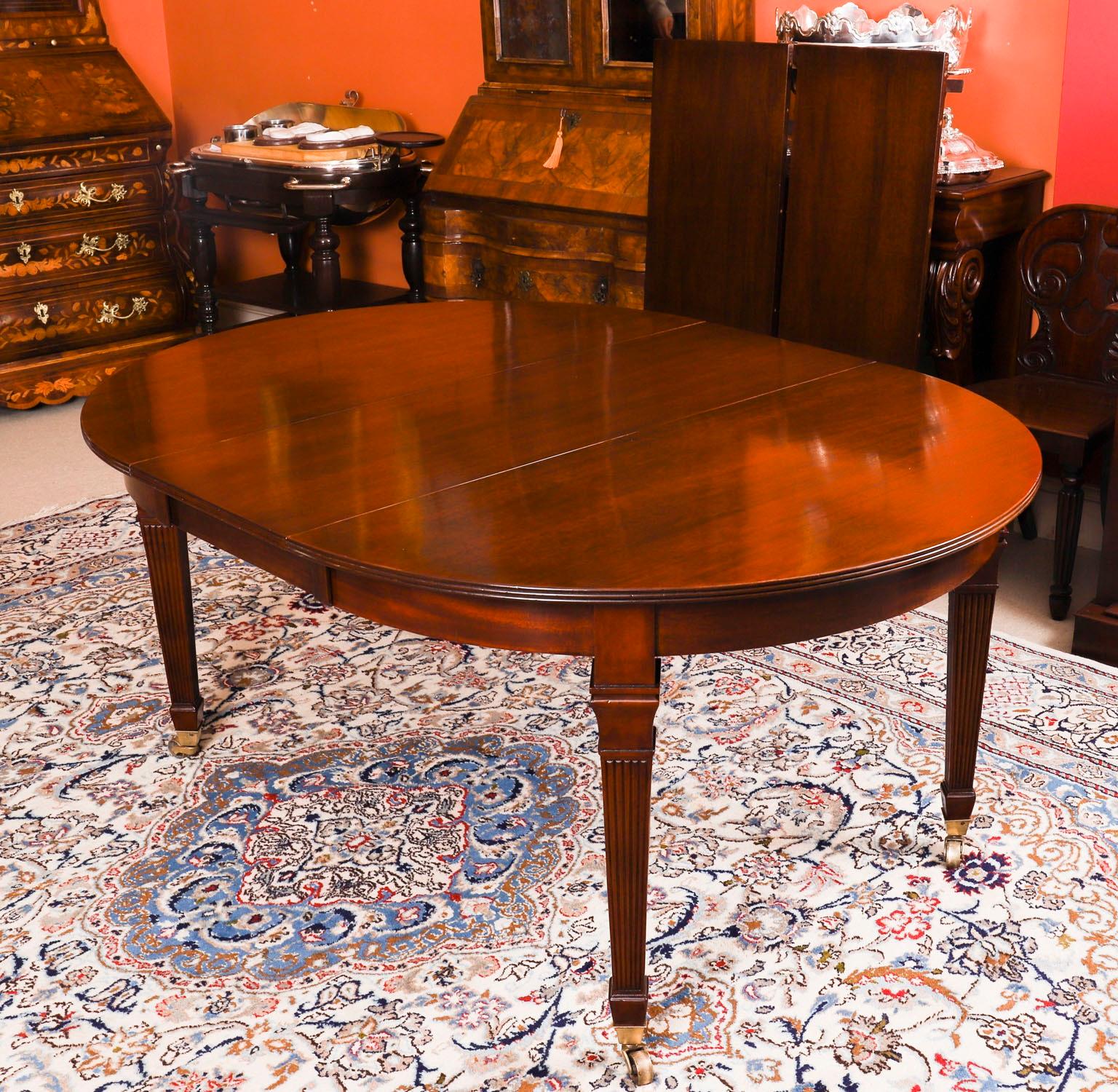 Ancienne table à manger victorienne à rallonge 19ème siècle et 8 chaises Swagback Bon état - En vente à London, GB
