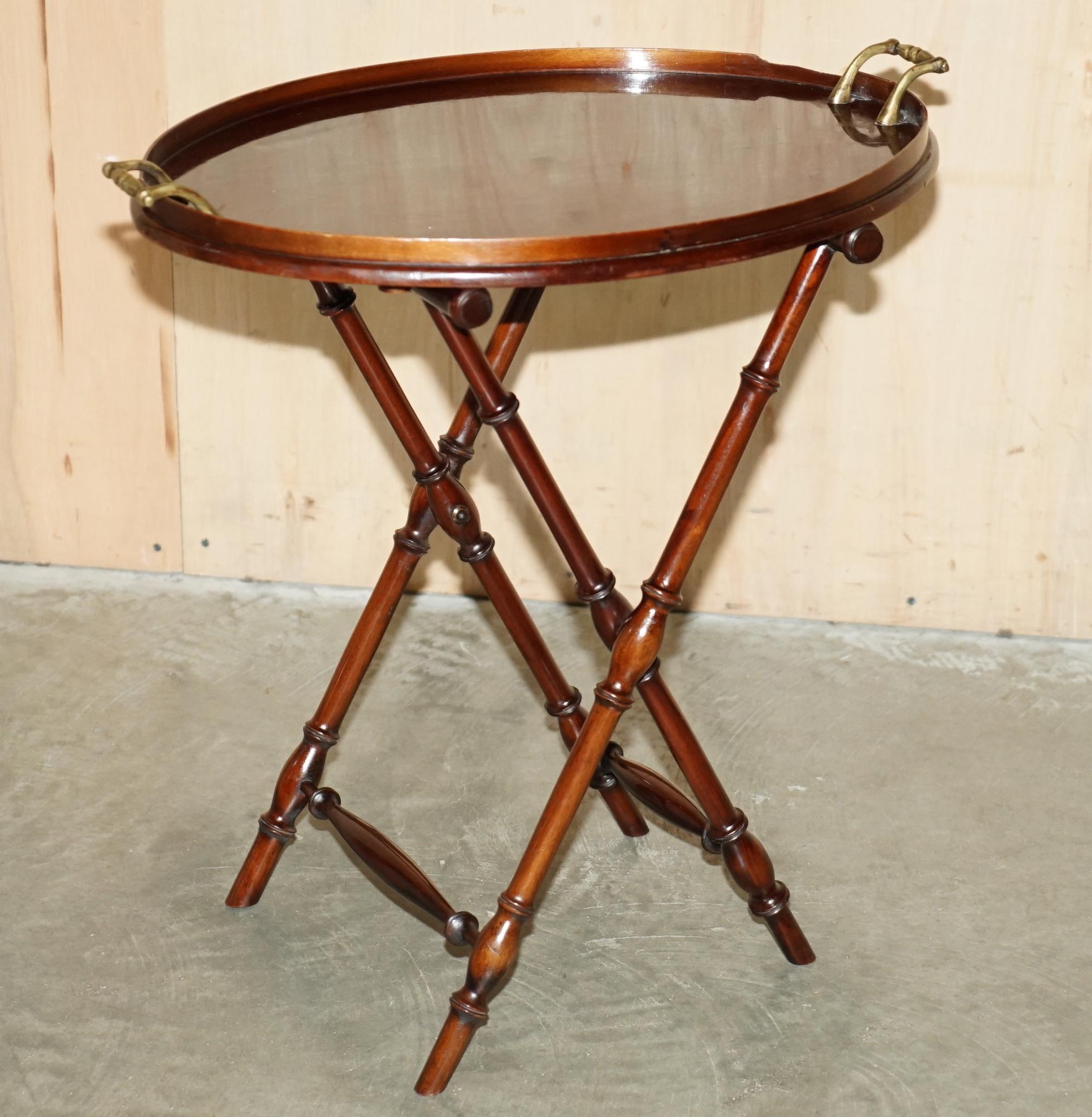 Royal House Antiques

Royal House Antiques is delighted to offer for sale this very well made Antique circa 1880 Victorian Mahogany with brass handles Famboo framed tray table 

Please note the delivery fee listed is just a guide, it covers within