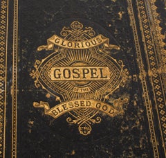 Antique Victorian Family Bible c.1850 Leather Bound