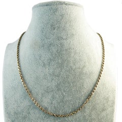 Antique Victorian Fancy Link Gold Chain, circa 1900s