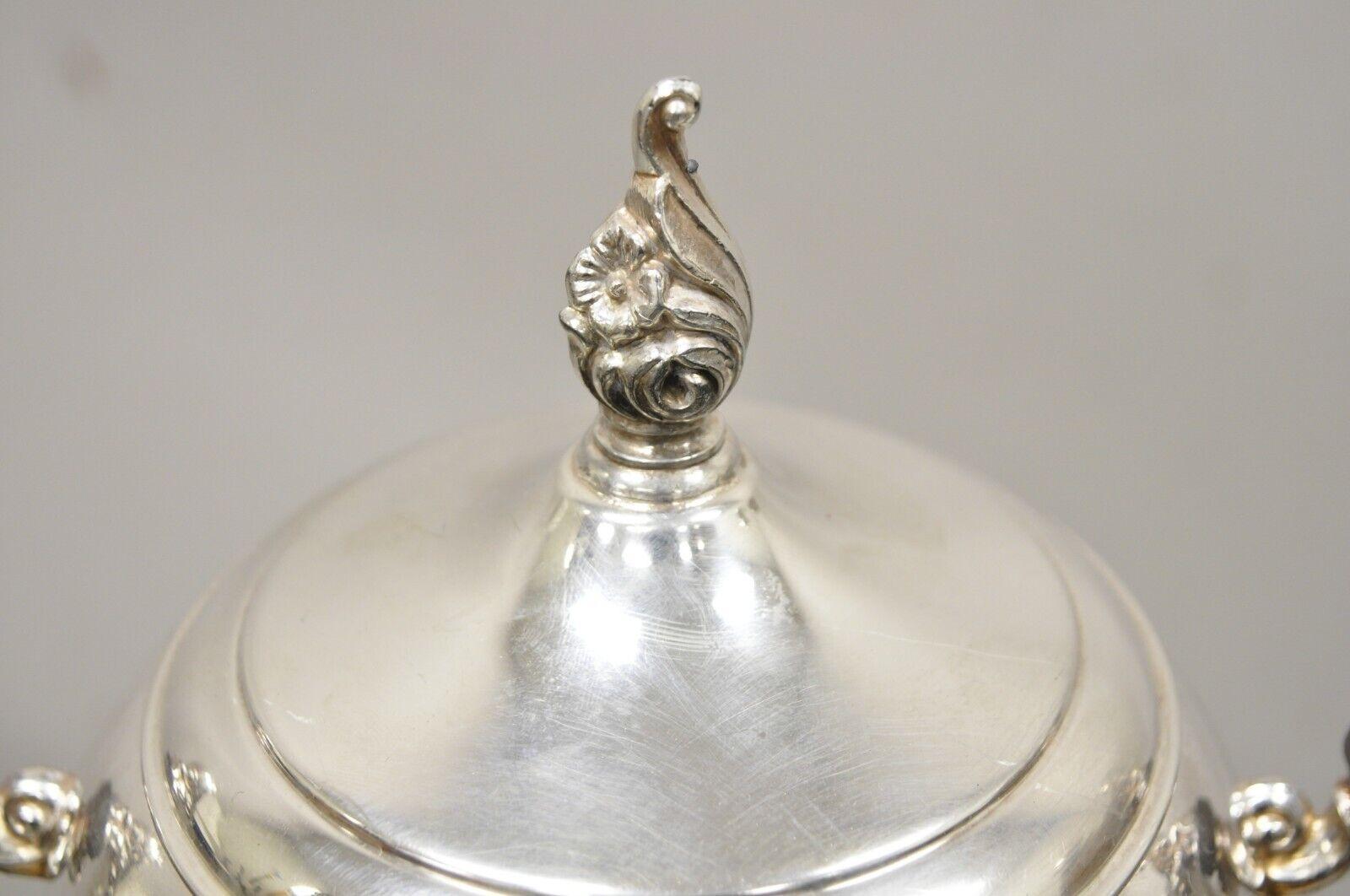 Antique Victorian Fancy Silver Plated Samovar Coffee Tea Beverage Dispenser In Good Condition In Philadelphia, PA