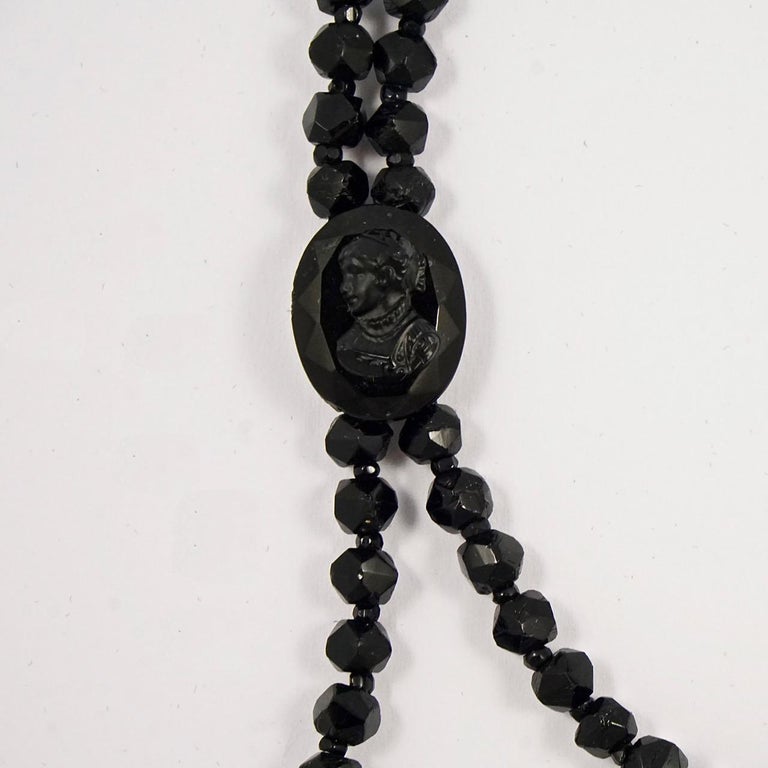 1920s genuine Jet bead necklace main image 0