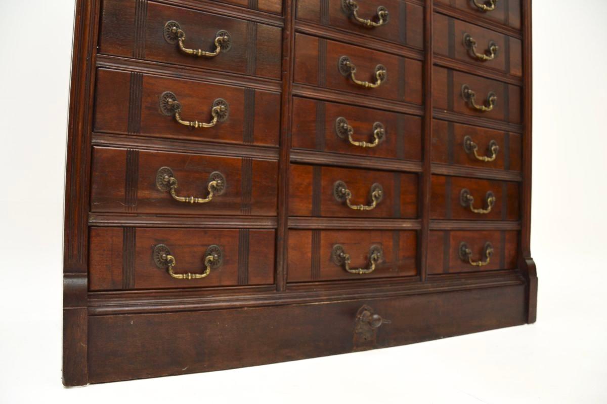 Antique Victorian Filing Chest of Drawers 3