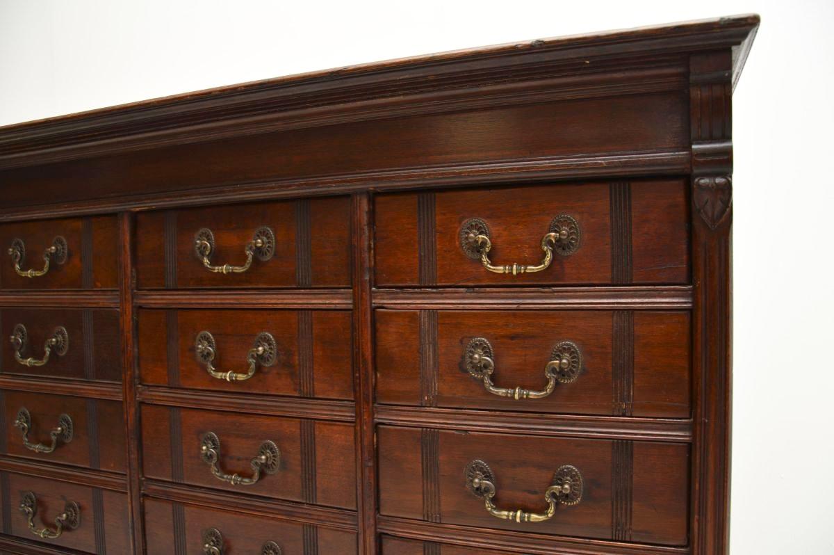 Antique Victorian Filing Chest of Drawers 2