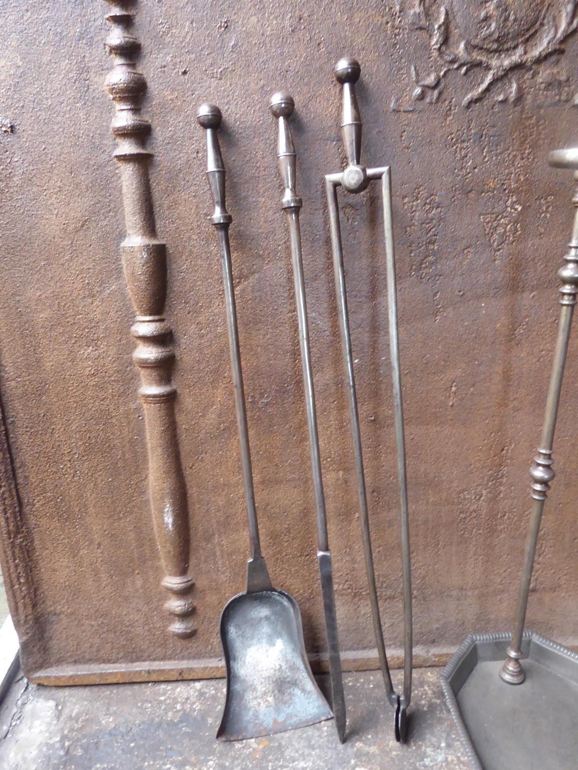 Antique Victorian Fireplace Tools or Fire Tools, 19th Century 4