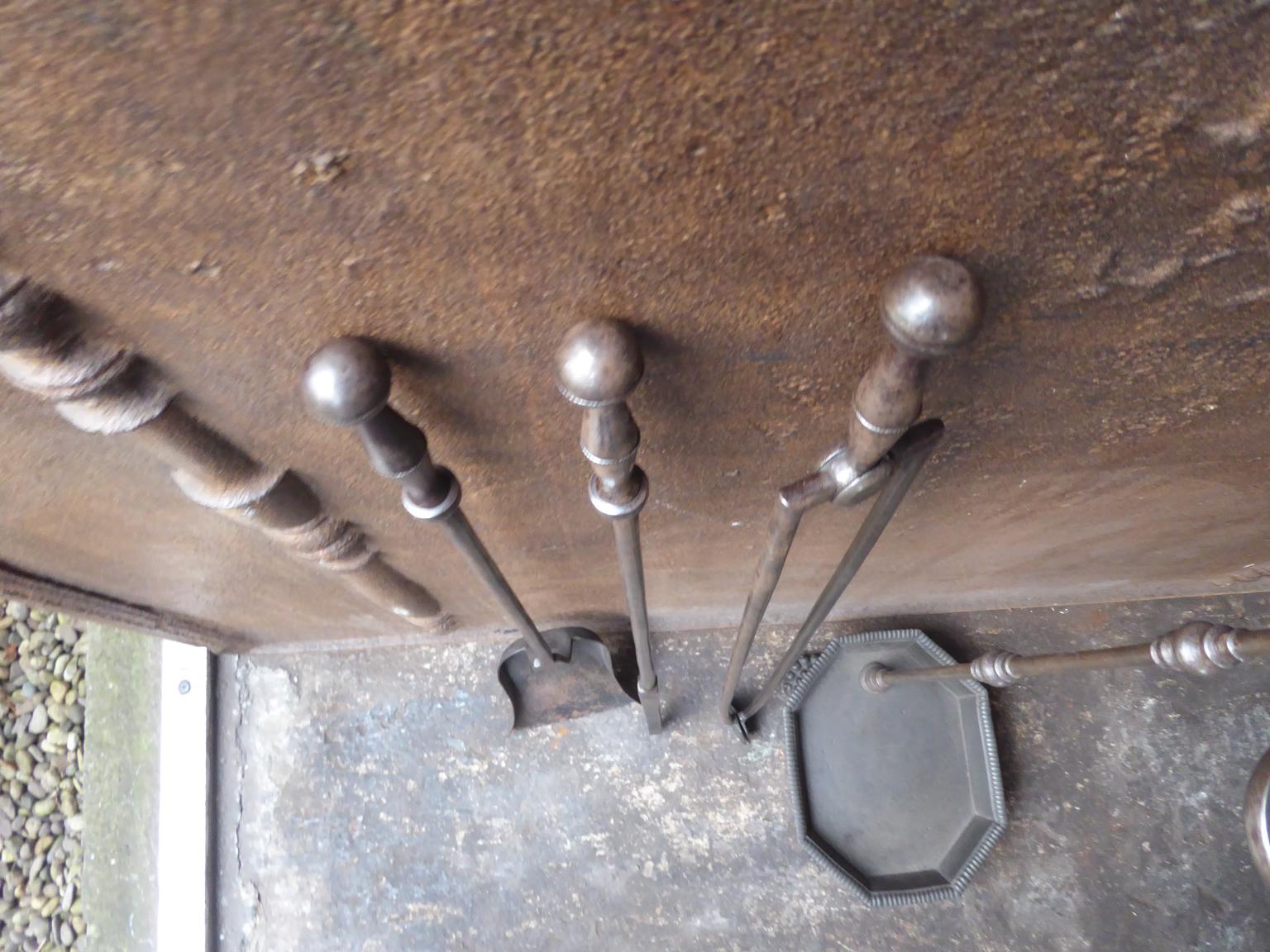 Antique Victorian Fireplace Tools or Fire Tools, 19th Century 8