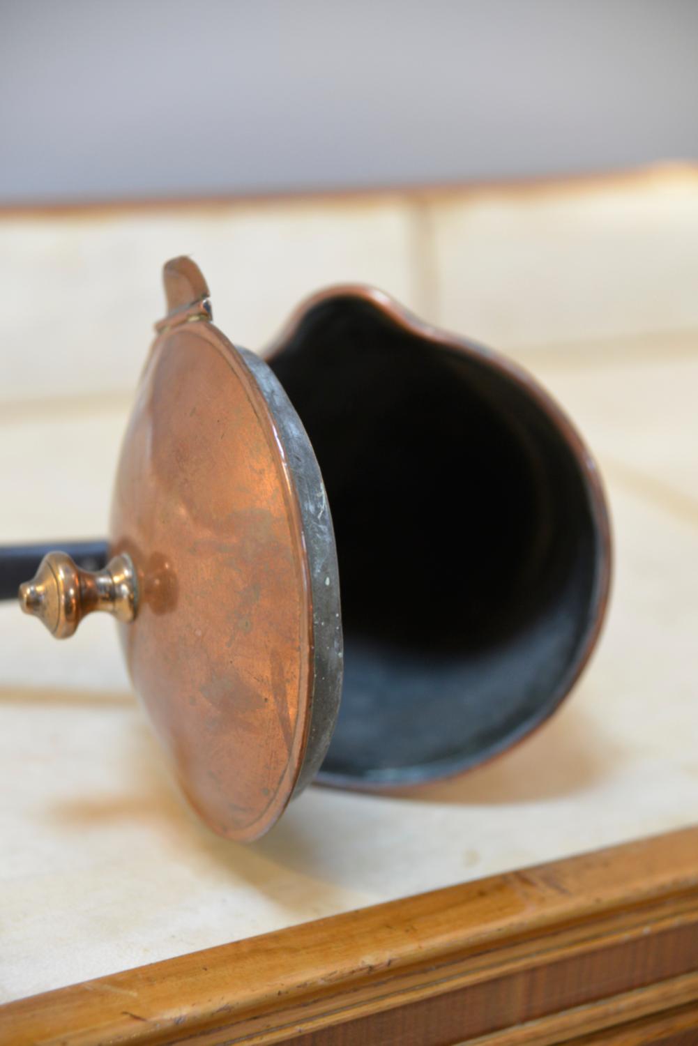 Antique Victorian Fireside Kitchen Cone Copper Ale Warmer Cider Muller English For Sale 3