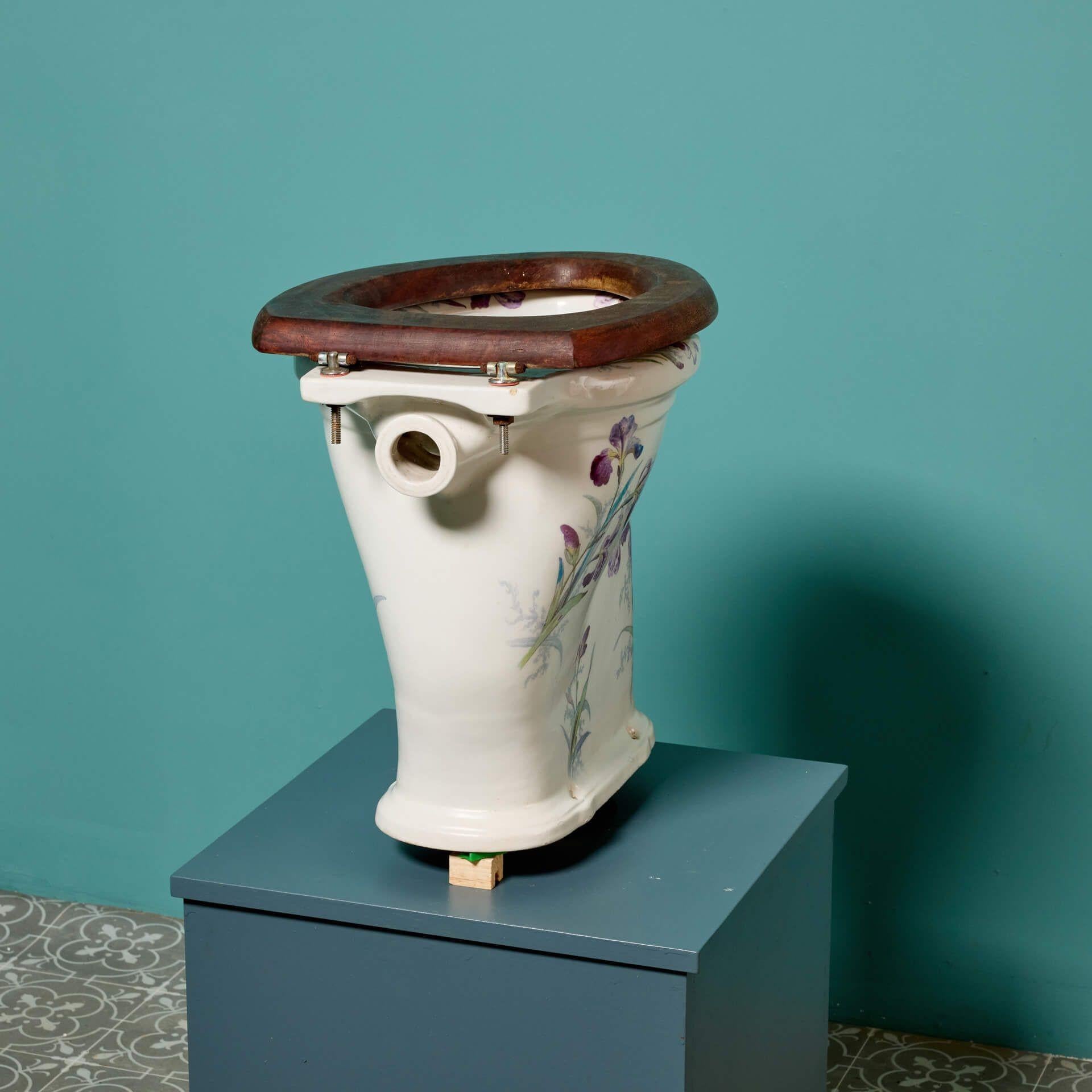 Porcelaine Antique toilette florale victorienne en vente