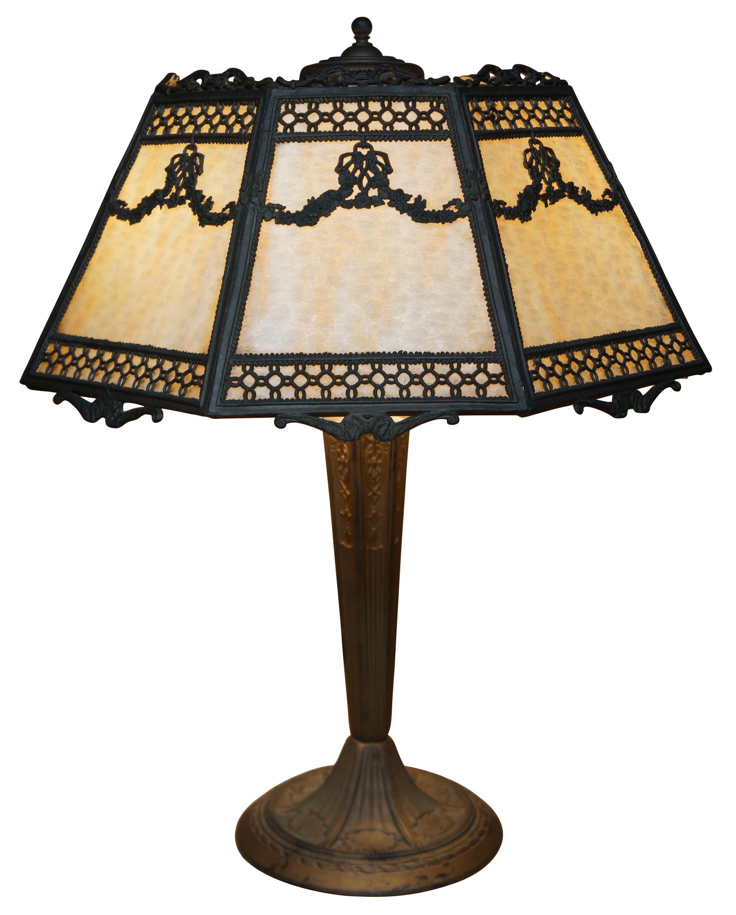 skinny brass table lamp