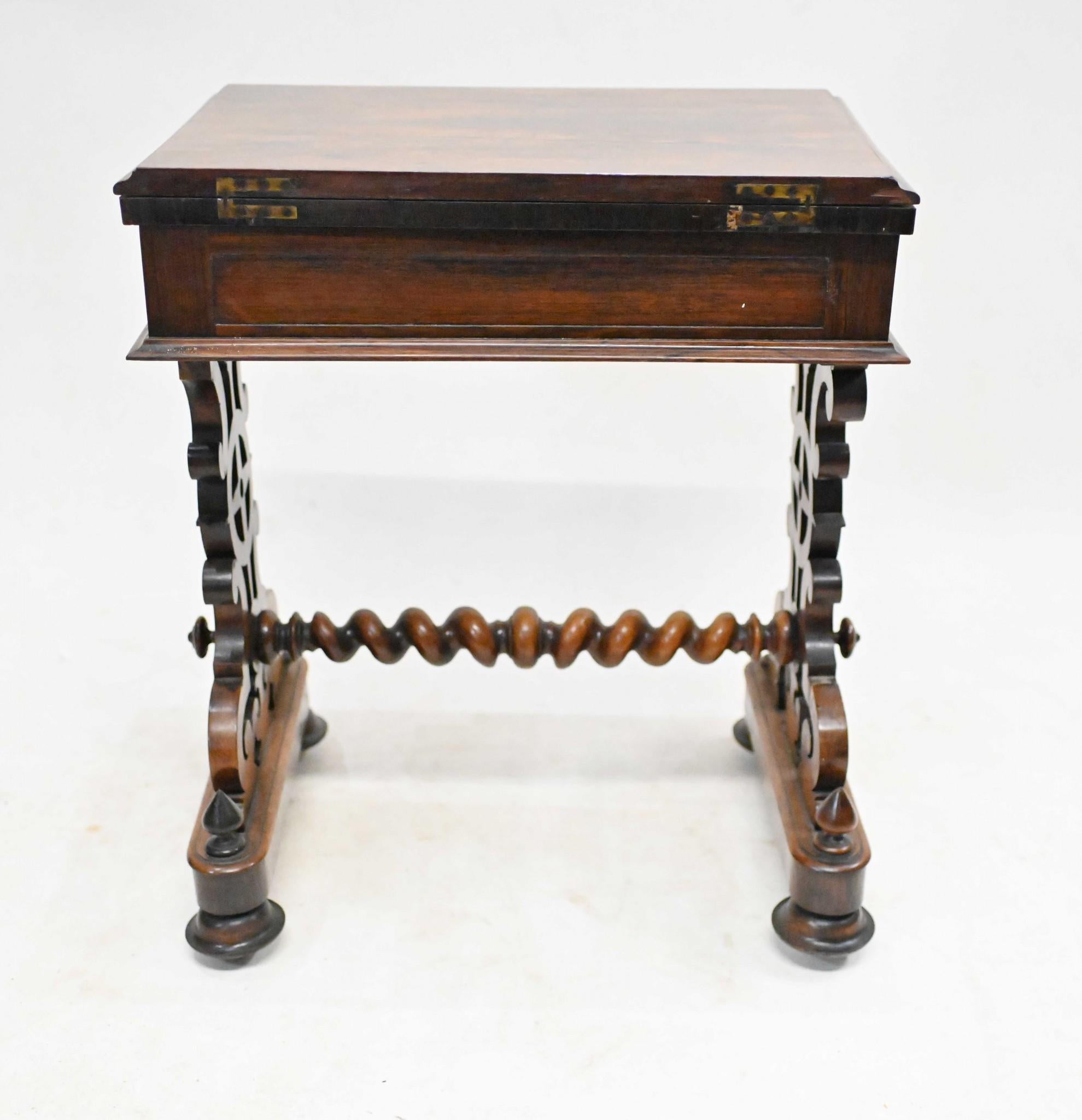 Antiker viktorianischer Spieltisch Chess Backgammon 1840 im Angebot 1