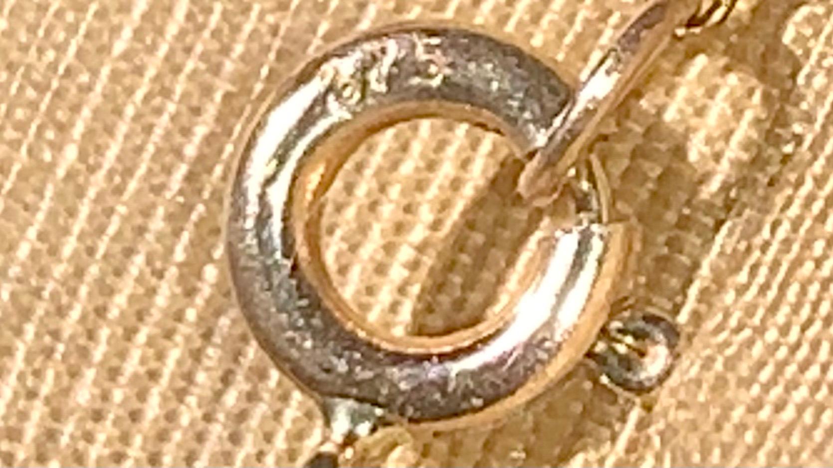 Antike viktorianische Granat-Perlenkette 9ct Gold Lavaliere im Angebot 4
