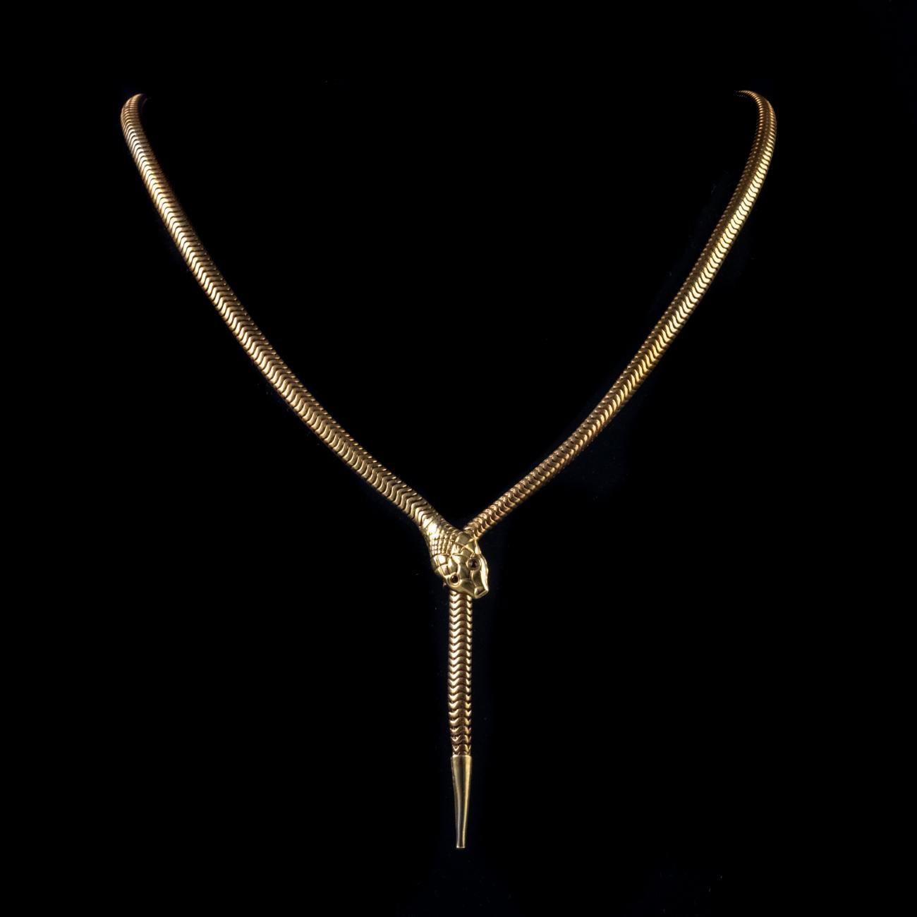 snake necklace tiffany