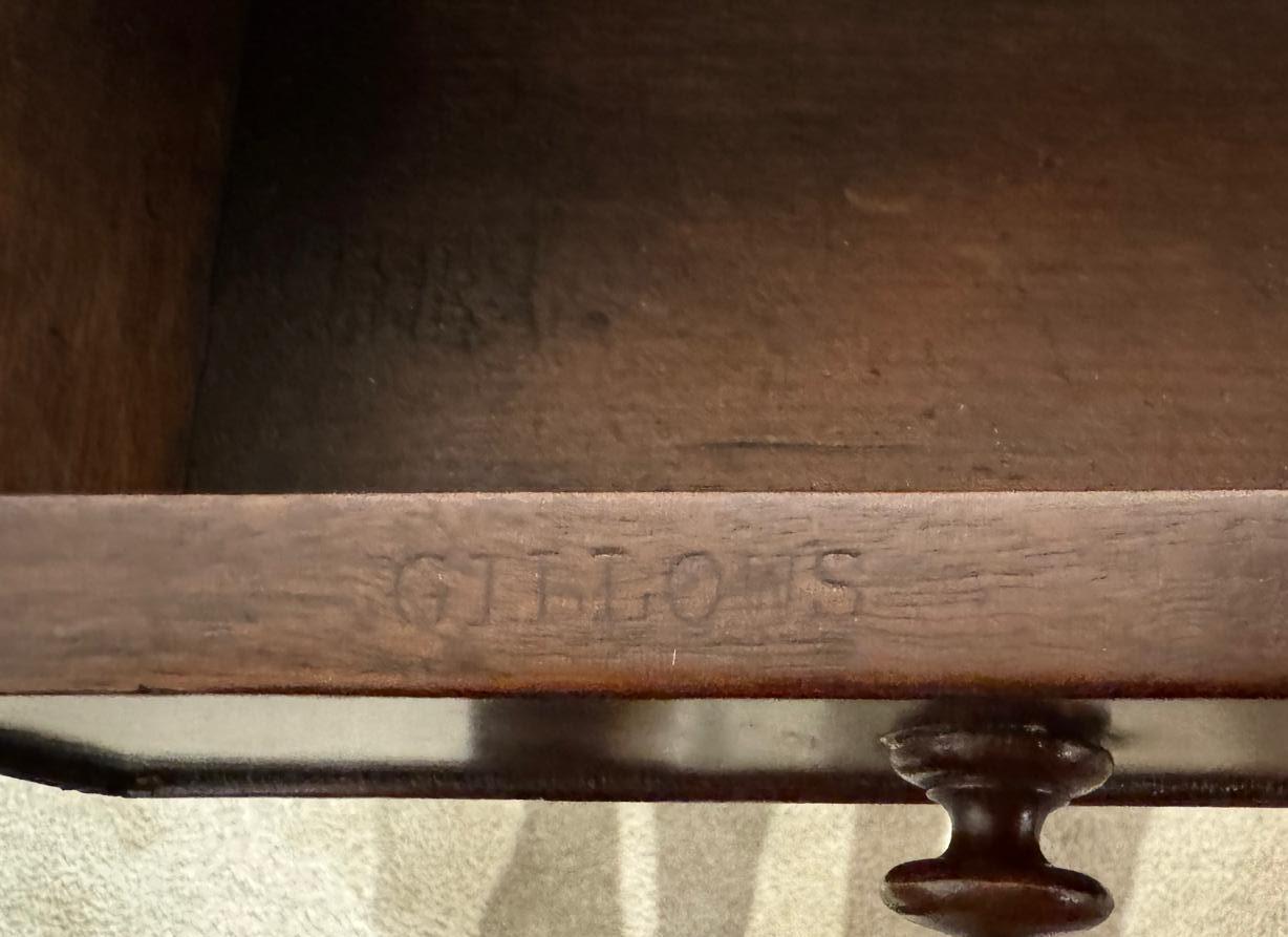 Antique Victorian Gillows Writing Table Desk 19th Century 12