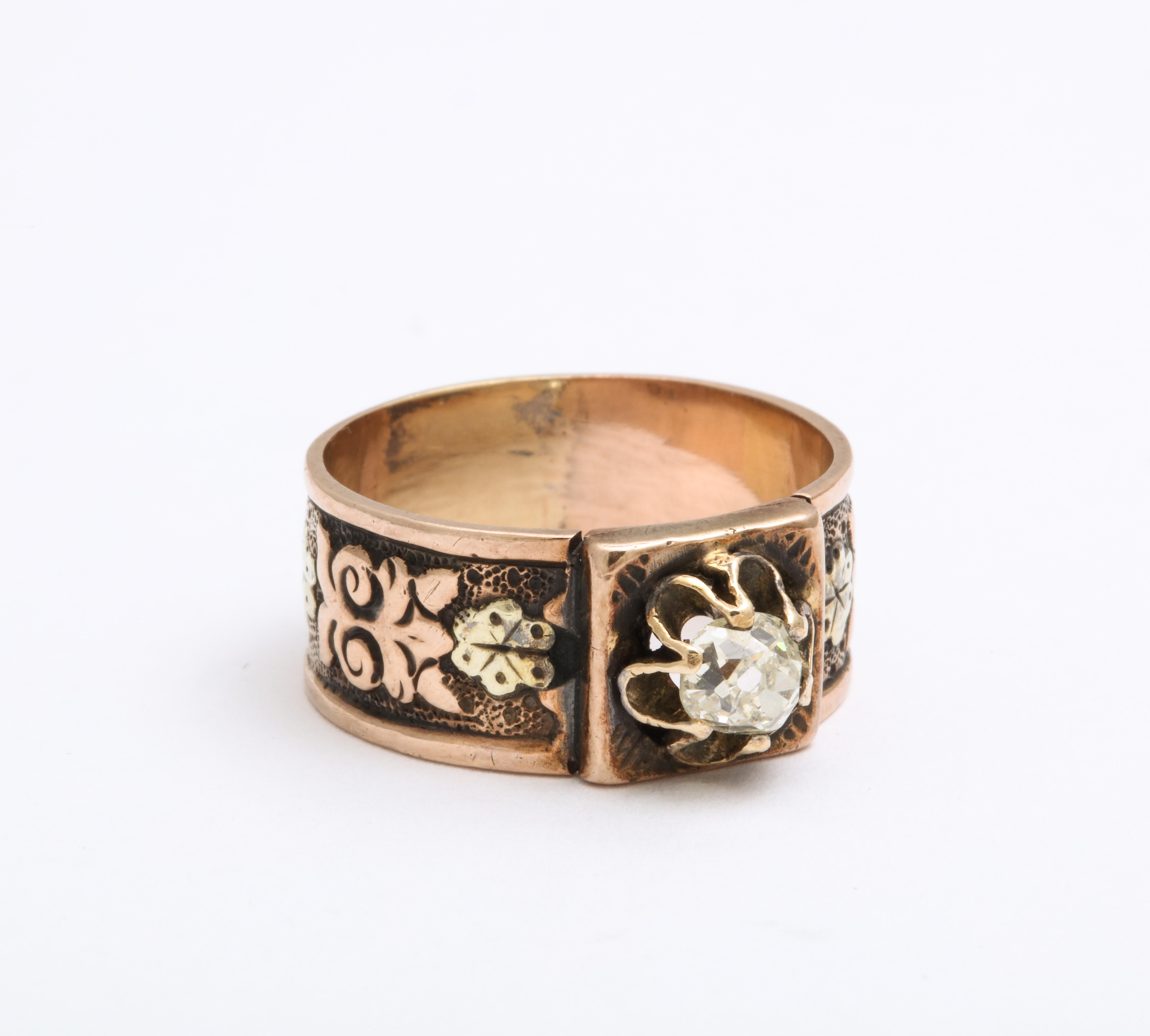 victorian gold ring