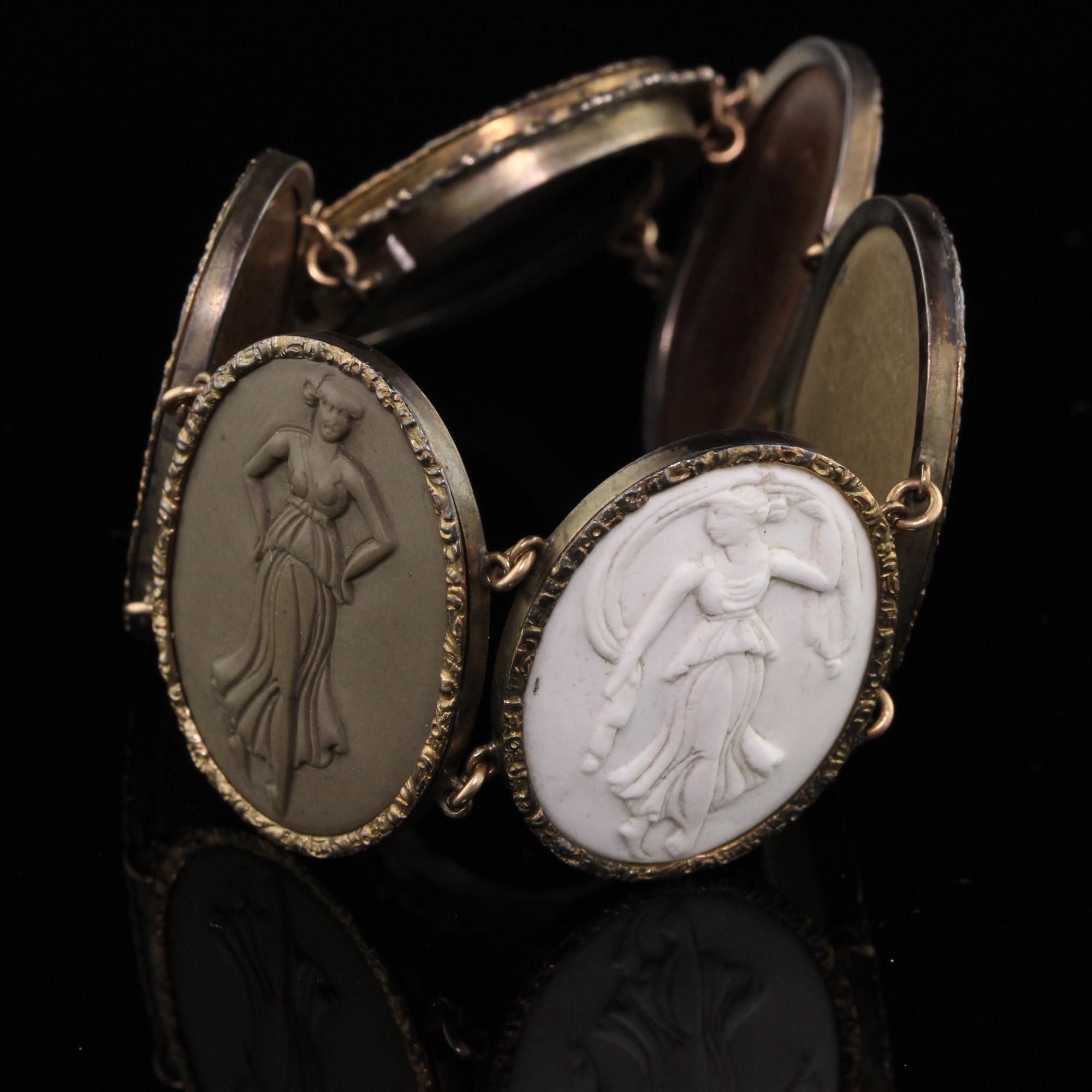 antique cameo bracelet