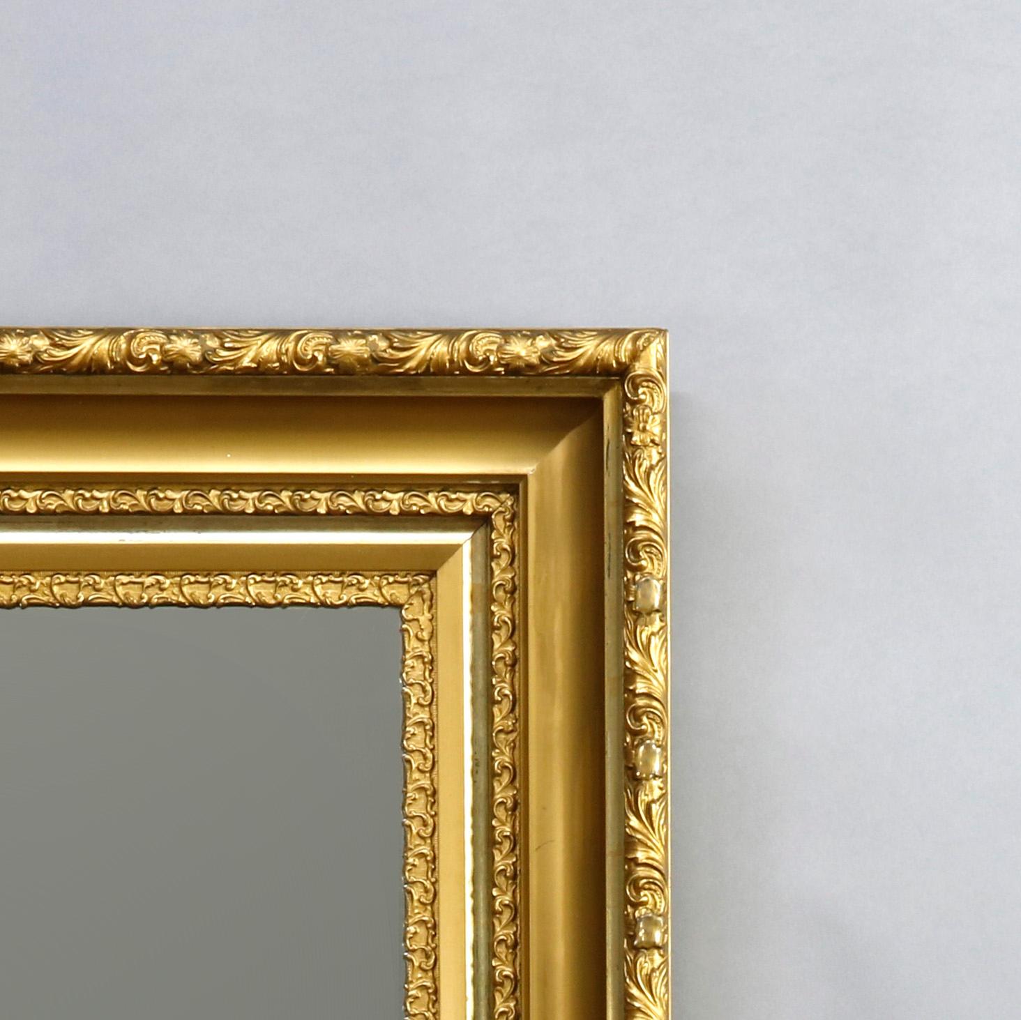 victorian mirror gold