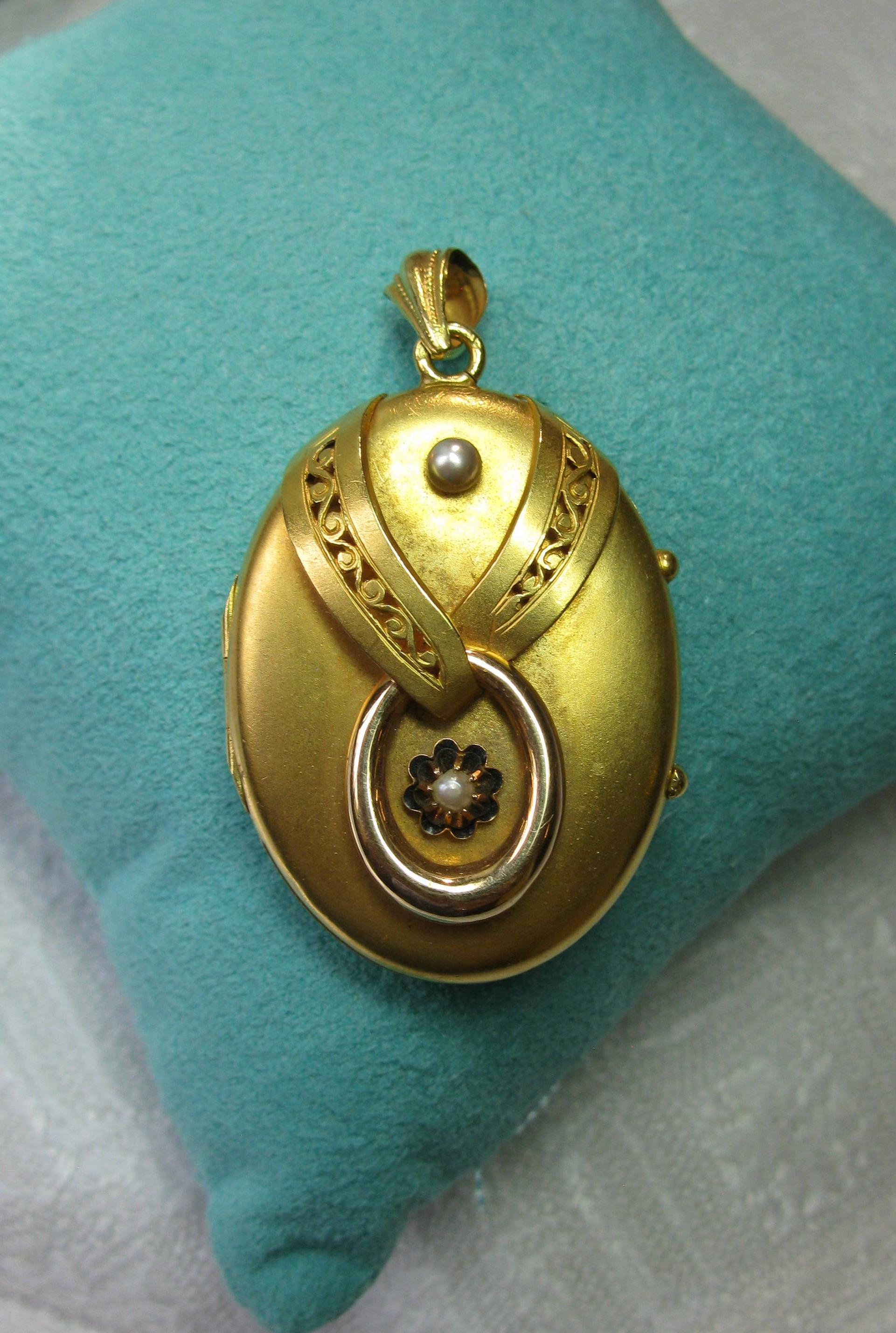 antique victorian locket