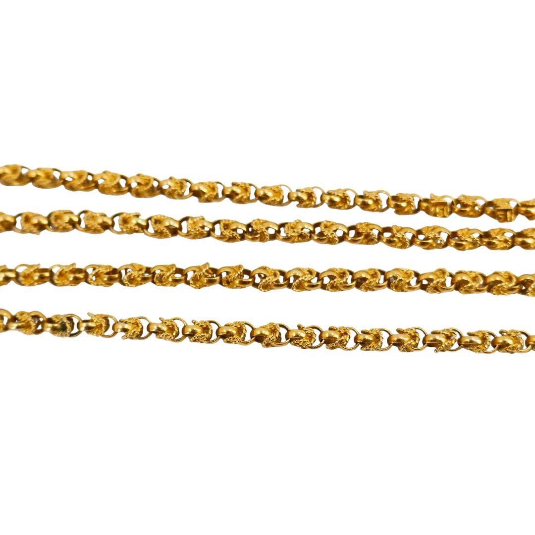 Collier victorien ancien avec pendentif équestre en nacre d'or en vente 5