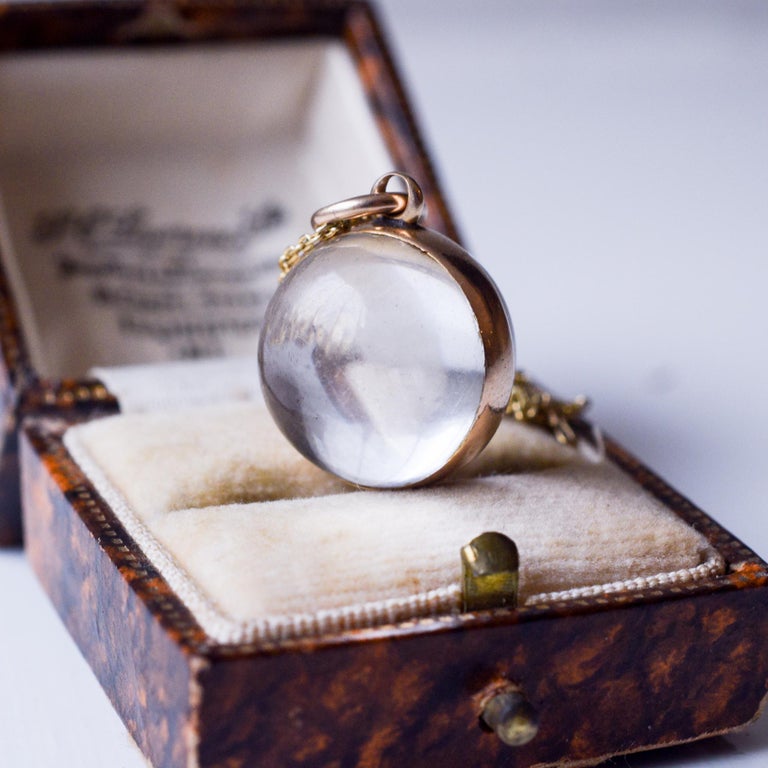 Antique Victorian Gold Pool of Light Pendant at 1stDibs | pool of light ...