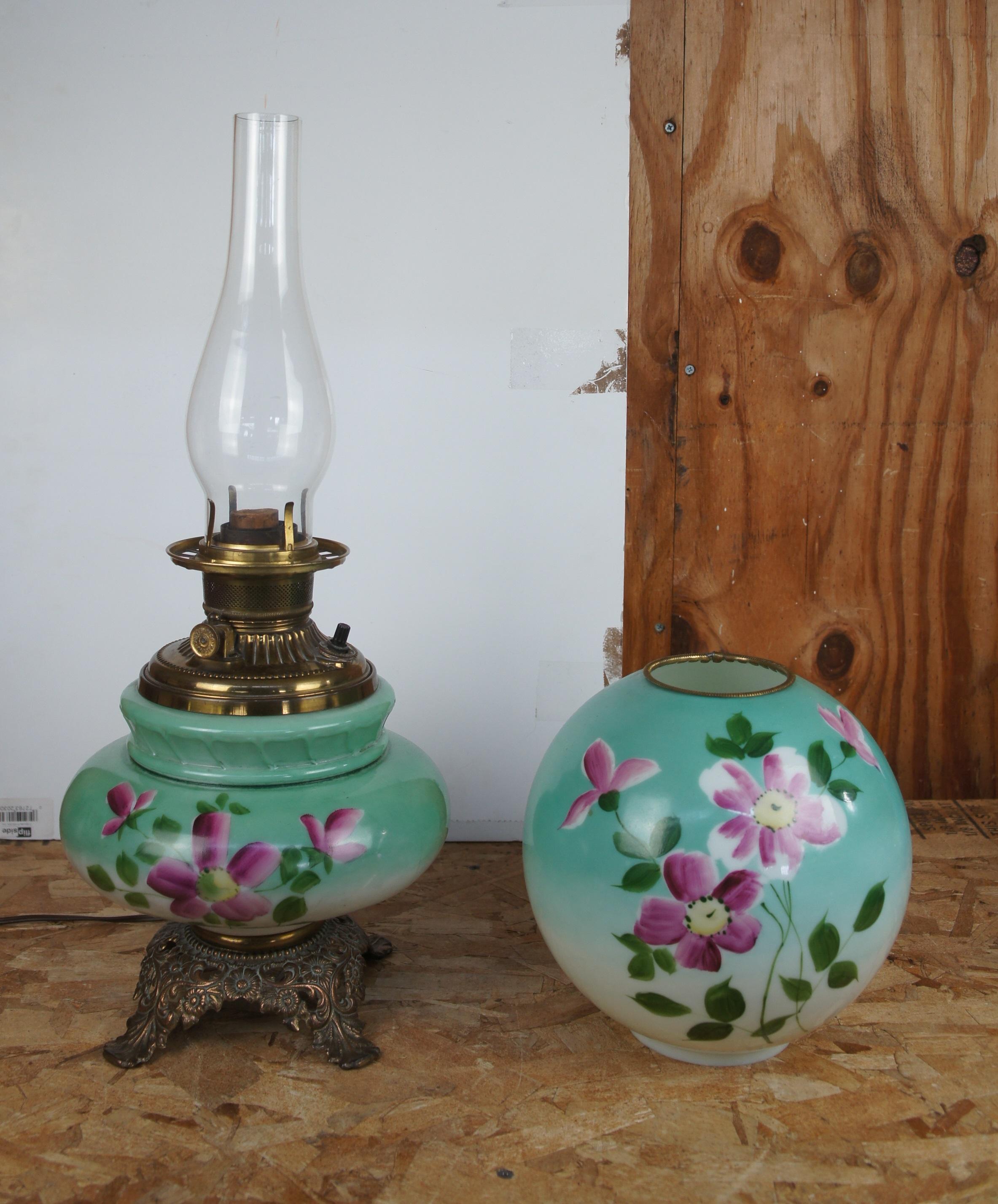 gone with the wind hurricane lamp