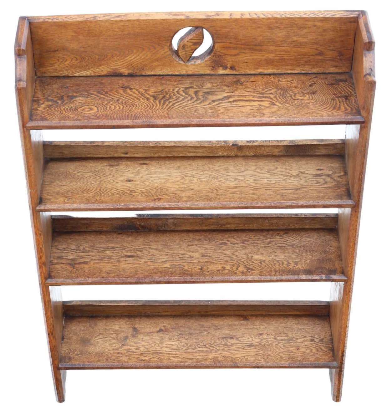 Quercia Antica libreria gotica vittoriana in Oak, espositore di qualità del XIX secolo in vendita