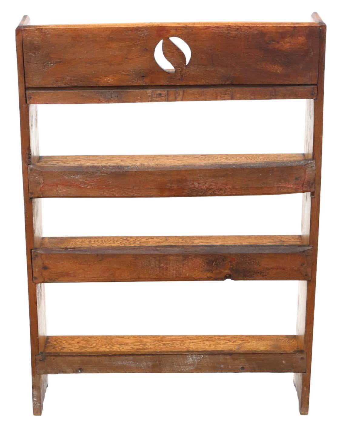 Antica libreria gotica vittoriana in Oak, espositore di qualità del XIX secolo in vendita 1
