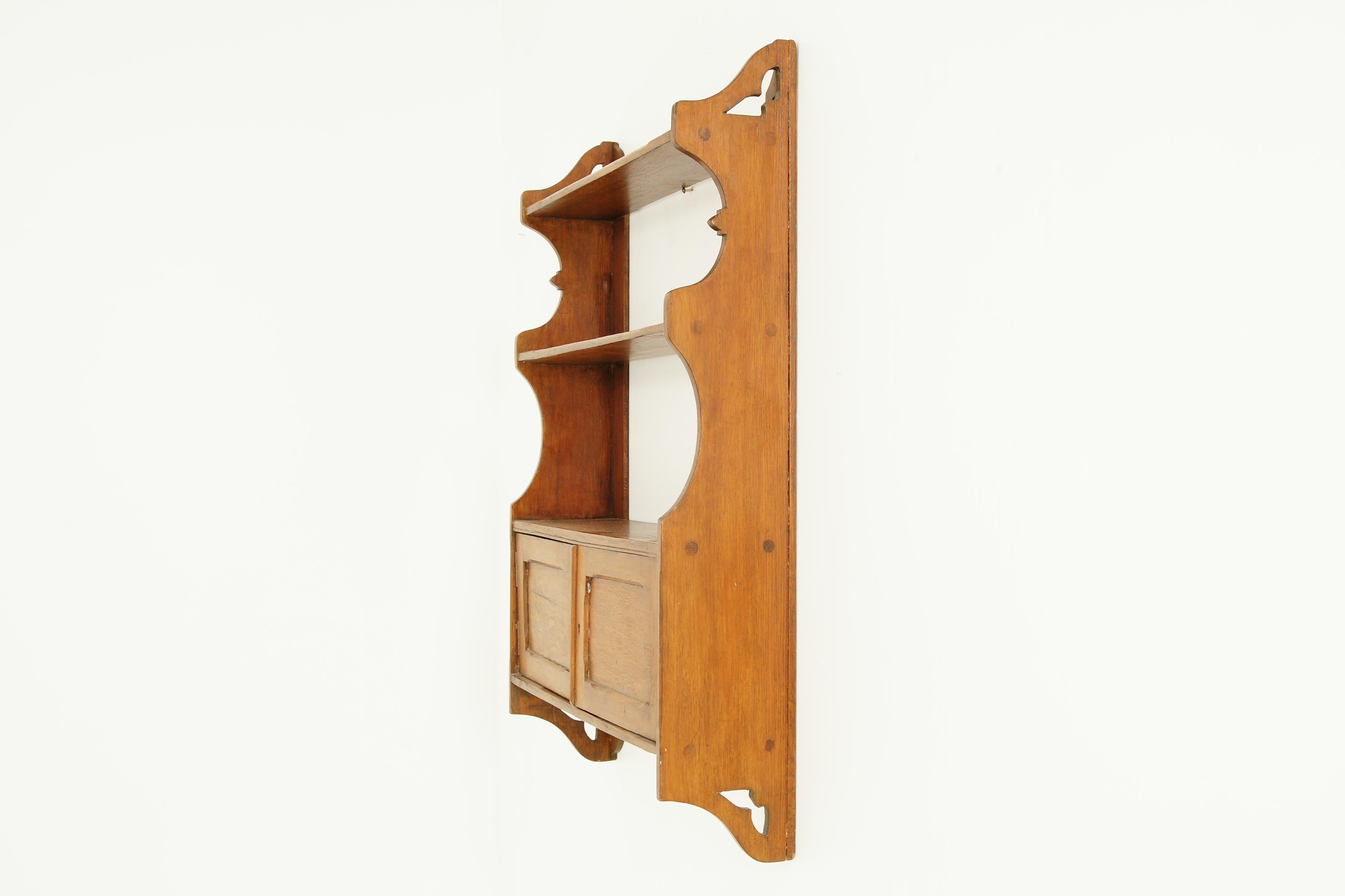 victorian wall cabinet