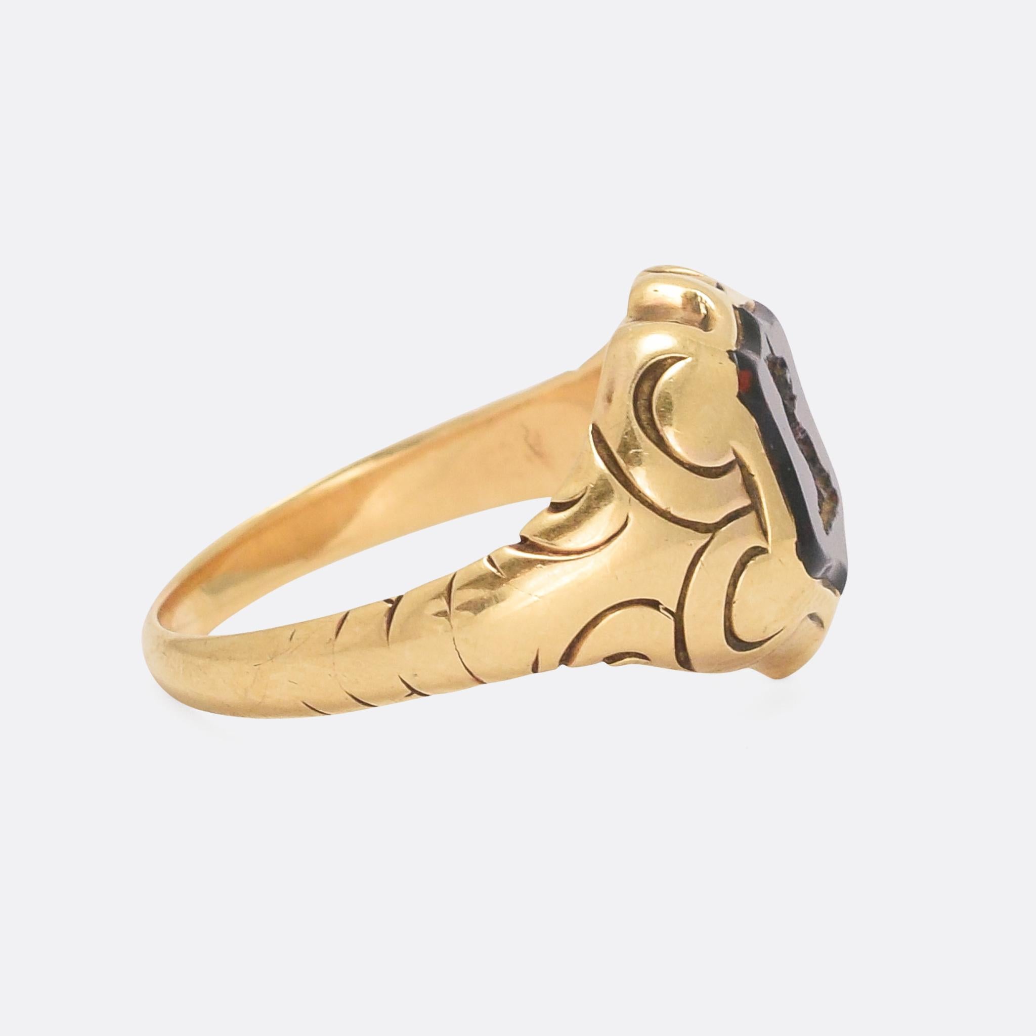 griffin signet ring