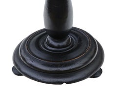 Antique Victorian Hand Decorated Papier Mache Tea Supper Wine Table Tilt Top