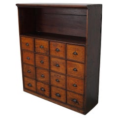 Wood Apothecary Cabinets
