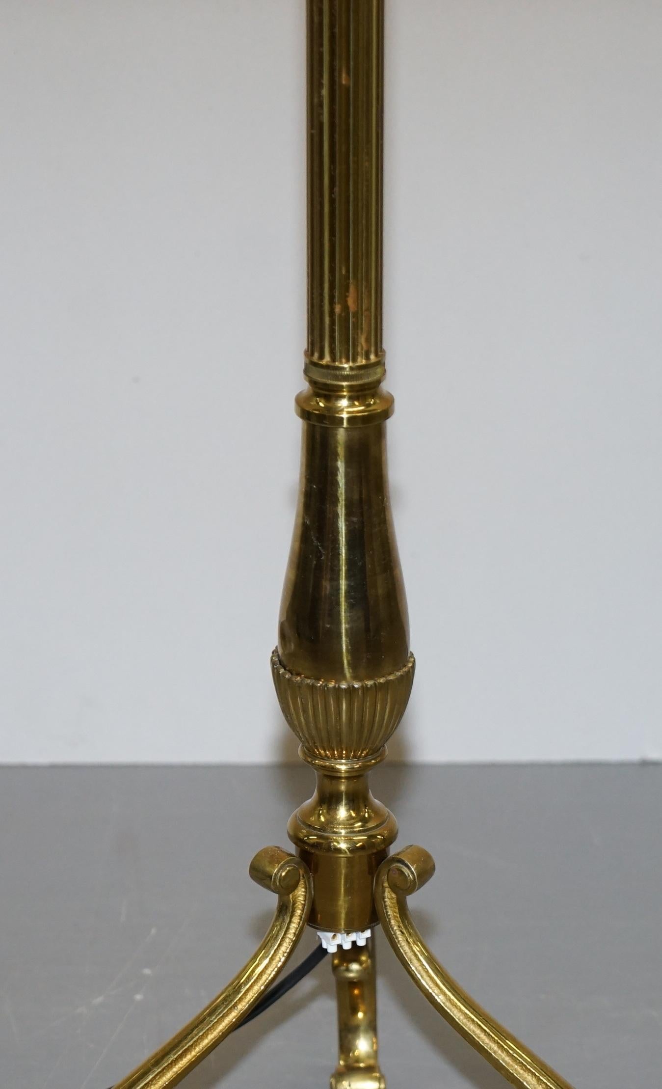 antique standing lamp