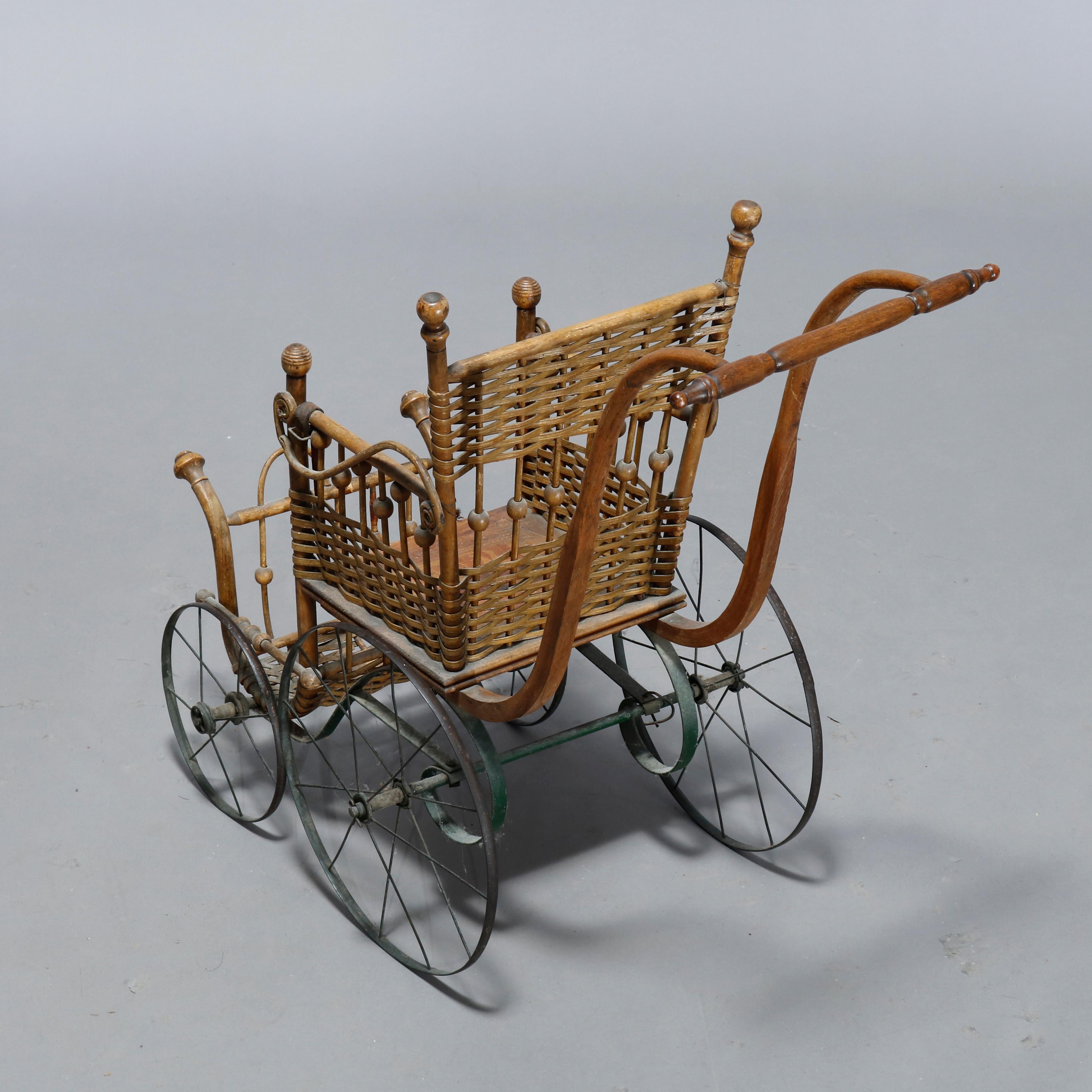 antique doll buggy value