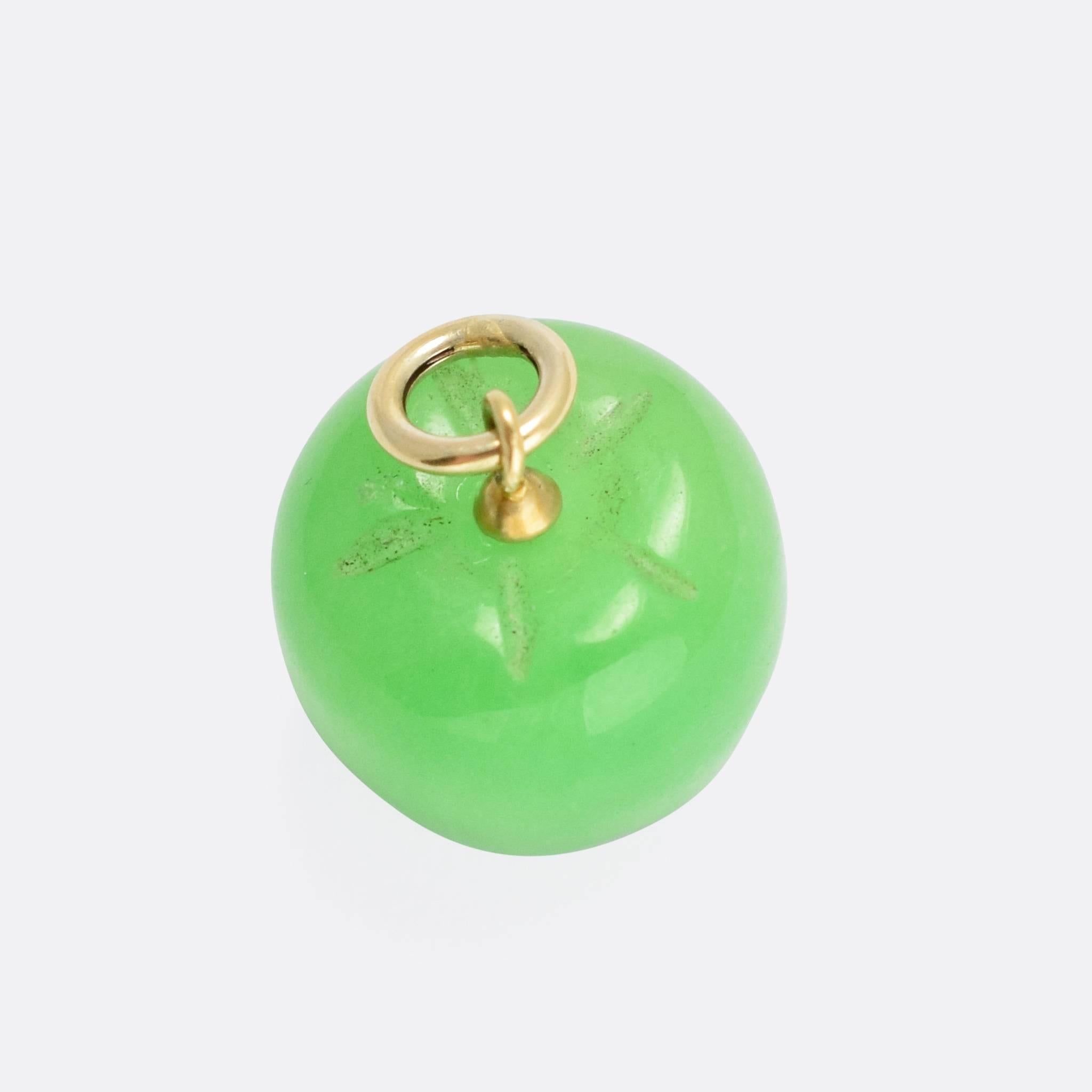 green apple jewelry