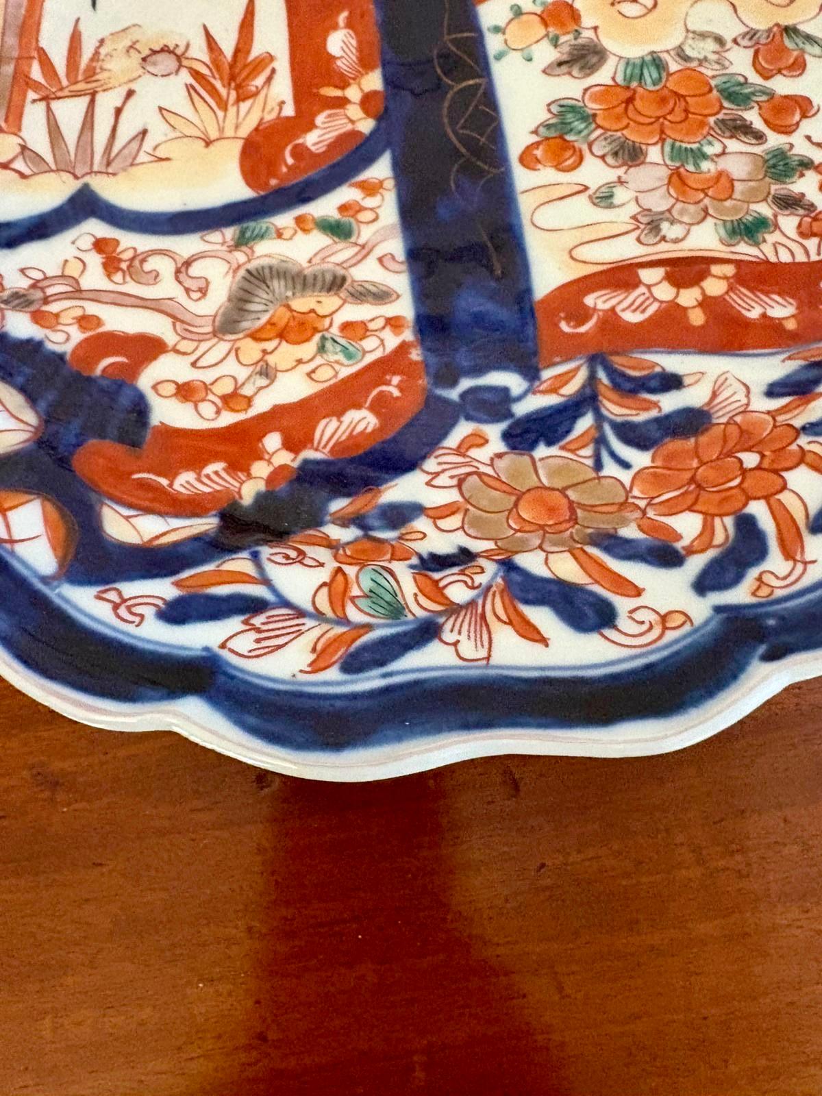 XX secolo Antico piatto Imari vittoriano di qualità giapponese in vendita
