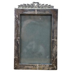 Antique Victorian JDWD James William Deakin Sterling Silver Picture Photo Frame