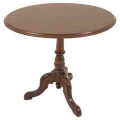 Antique Victorian Lamp Table, Walnut, Oval Occasional Table, Scotland 1890 B2693