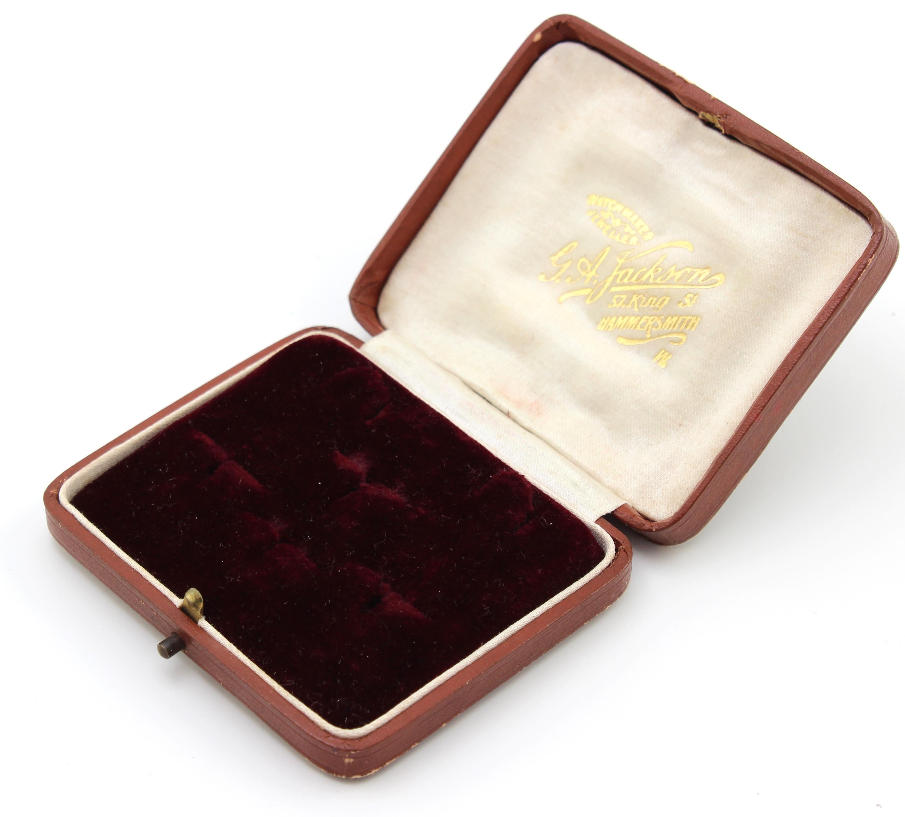 vintage velvet jewelry box