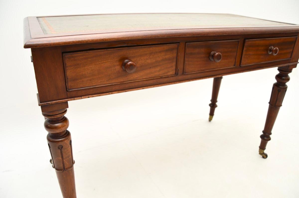 Bureau / Table à écrire victorien ancien 4