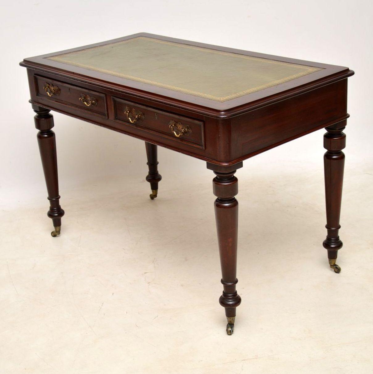 antique mahogany writing desk