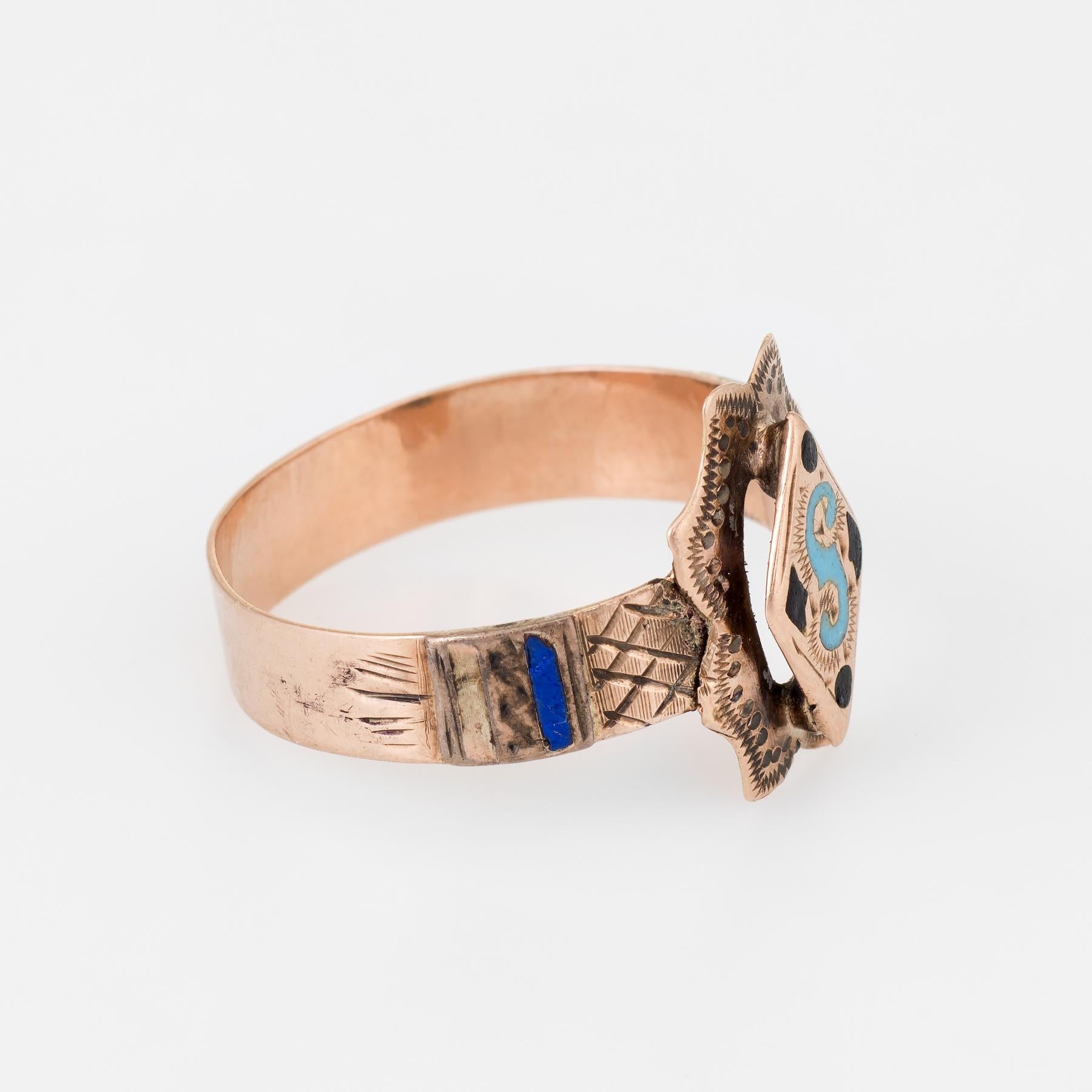 antique initial rings