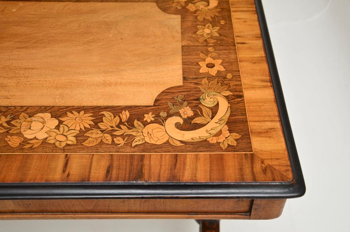 Antique Victorian Library Table / Desk For Sale 1