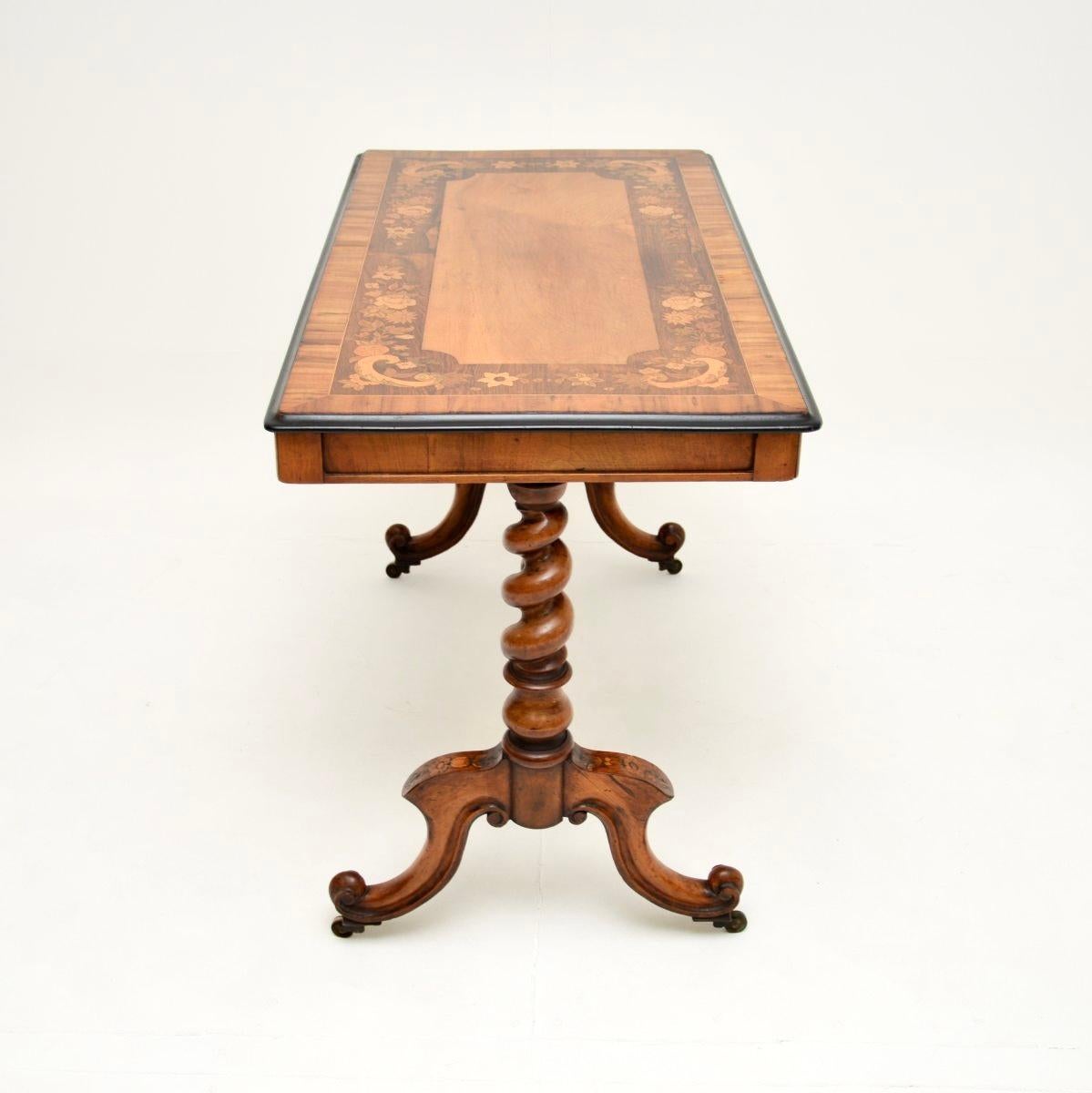 how much is an antique library table worth